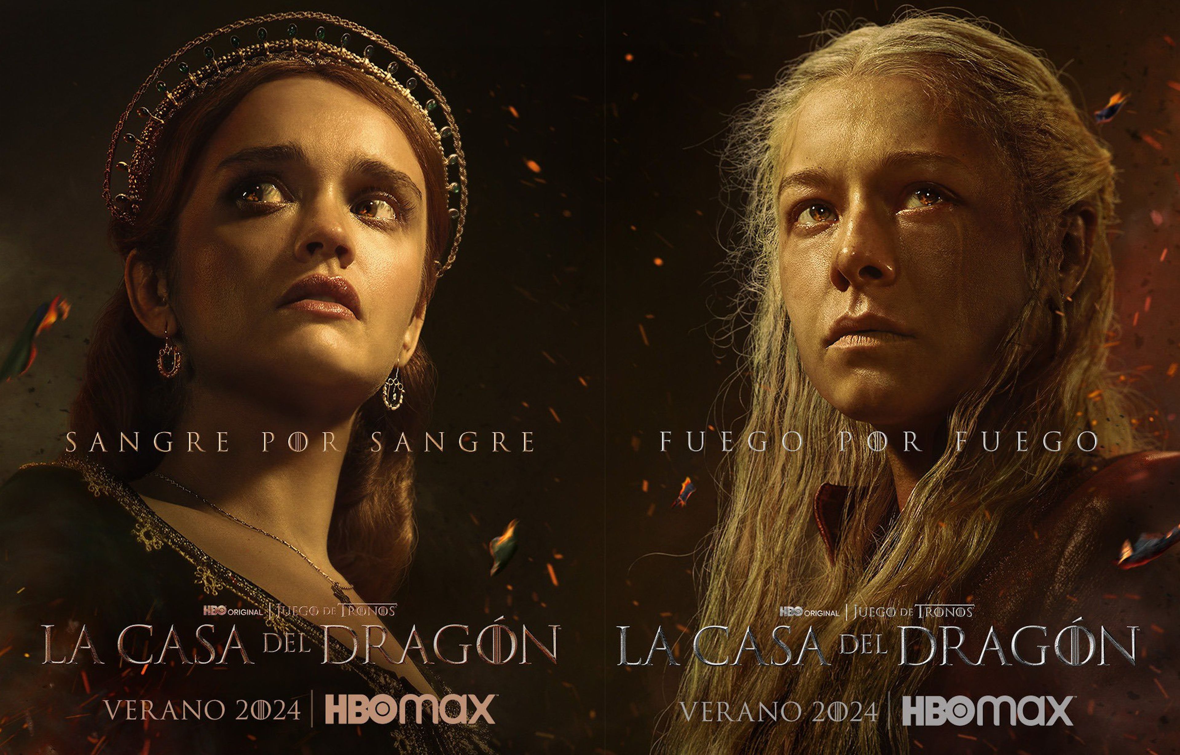 HBO Max comienza a anunciar La Casa del Dragón 2 primeros pósteres y