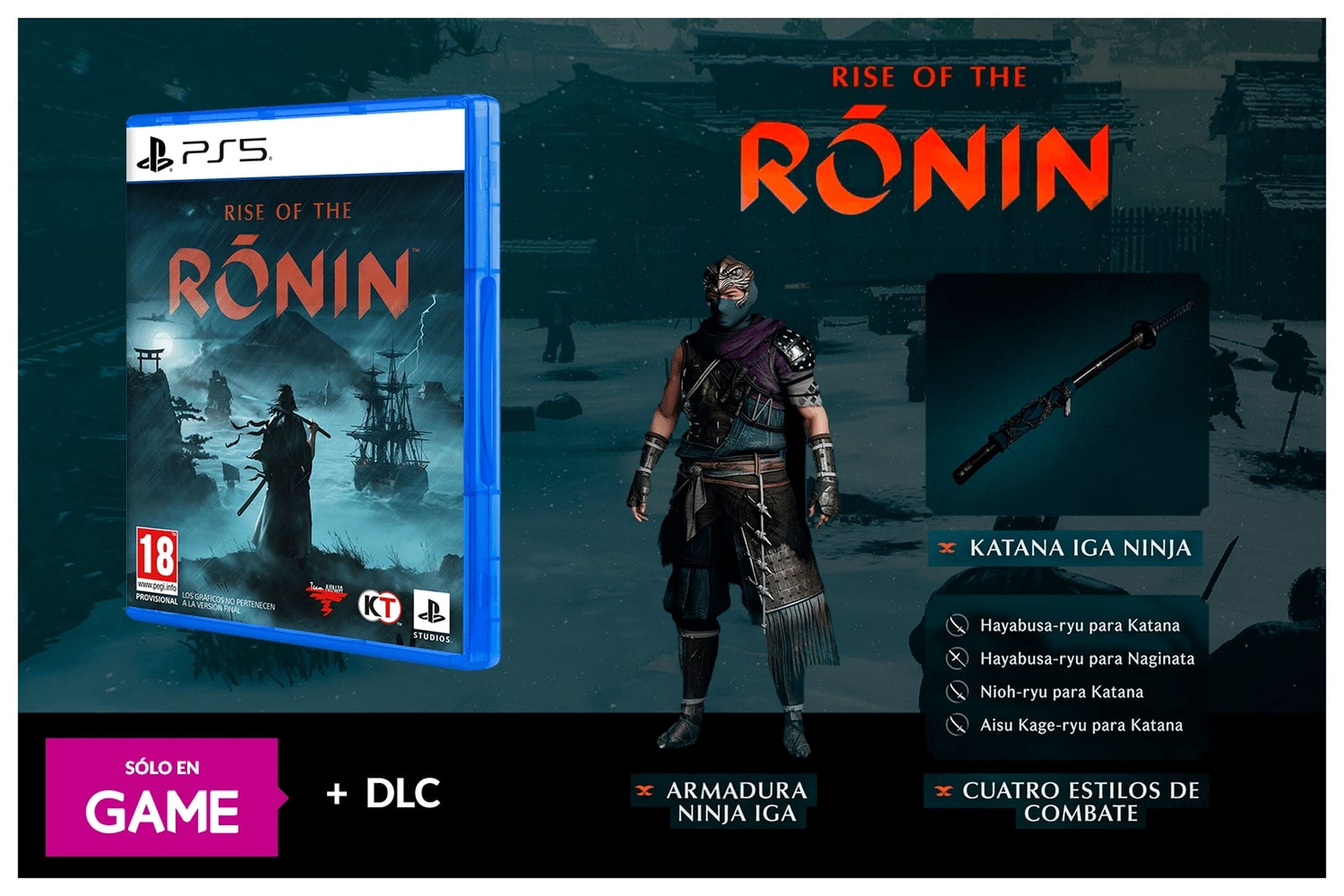 Rise of the Ronin: los creadores de Ninja Gaiden y Nioh nos traen la nueva  gran exclusiva de PlayStation 5 para el 2024 y ya se puede apartar gratis  en  México