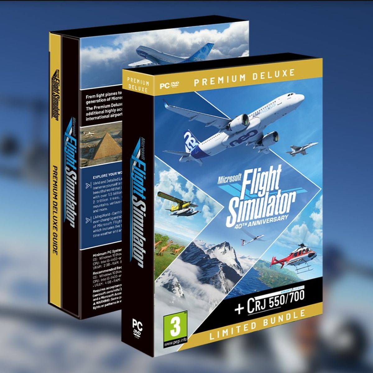 Microsoft Flight Simulator Edición Premium Deluxe PC / Xbox Series