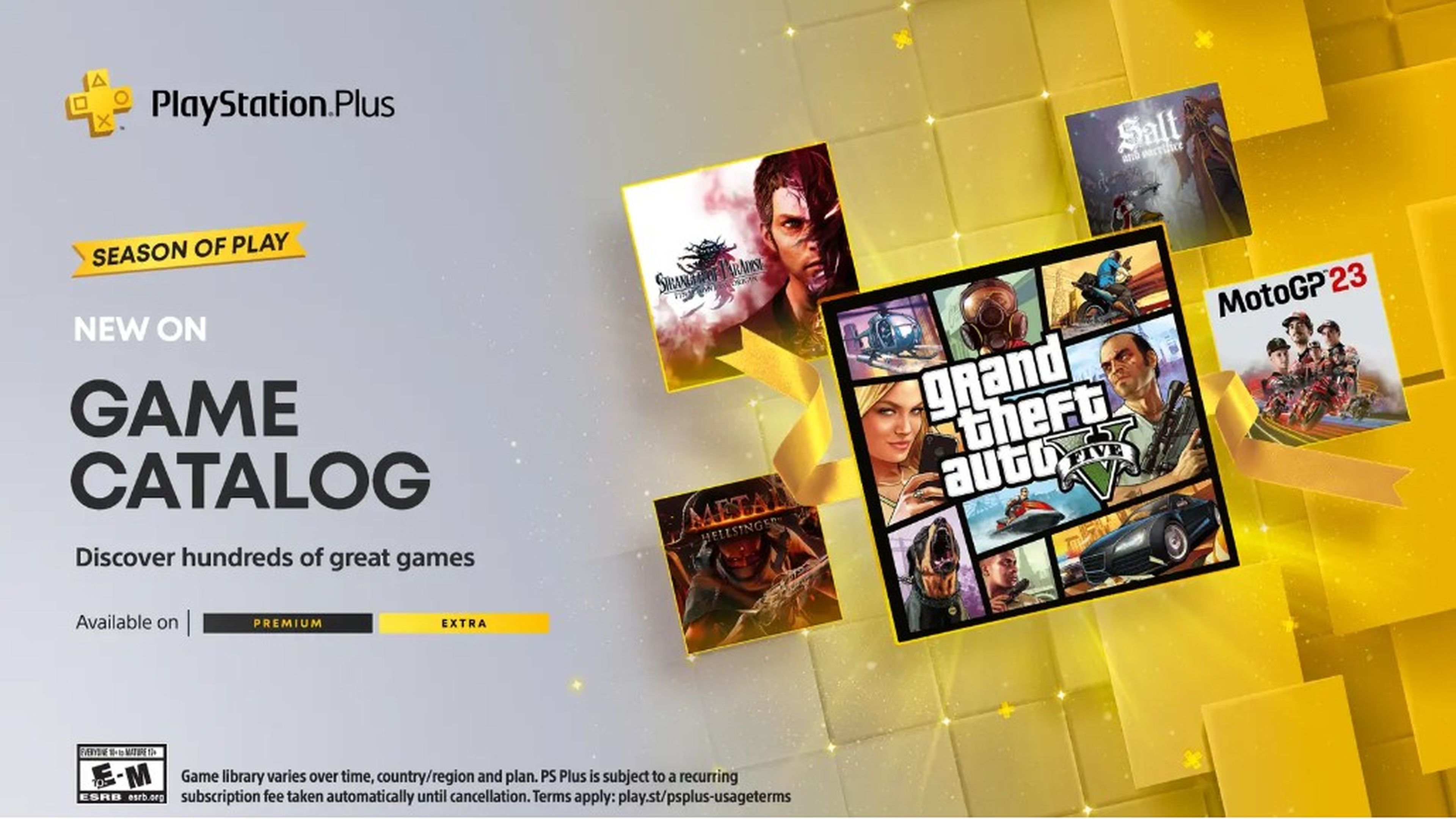 PS Plus Extra Premium juegos diciembre 2023