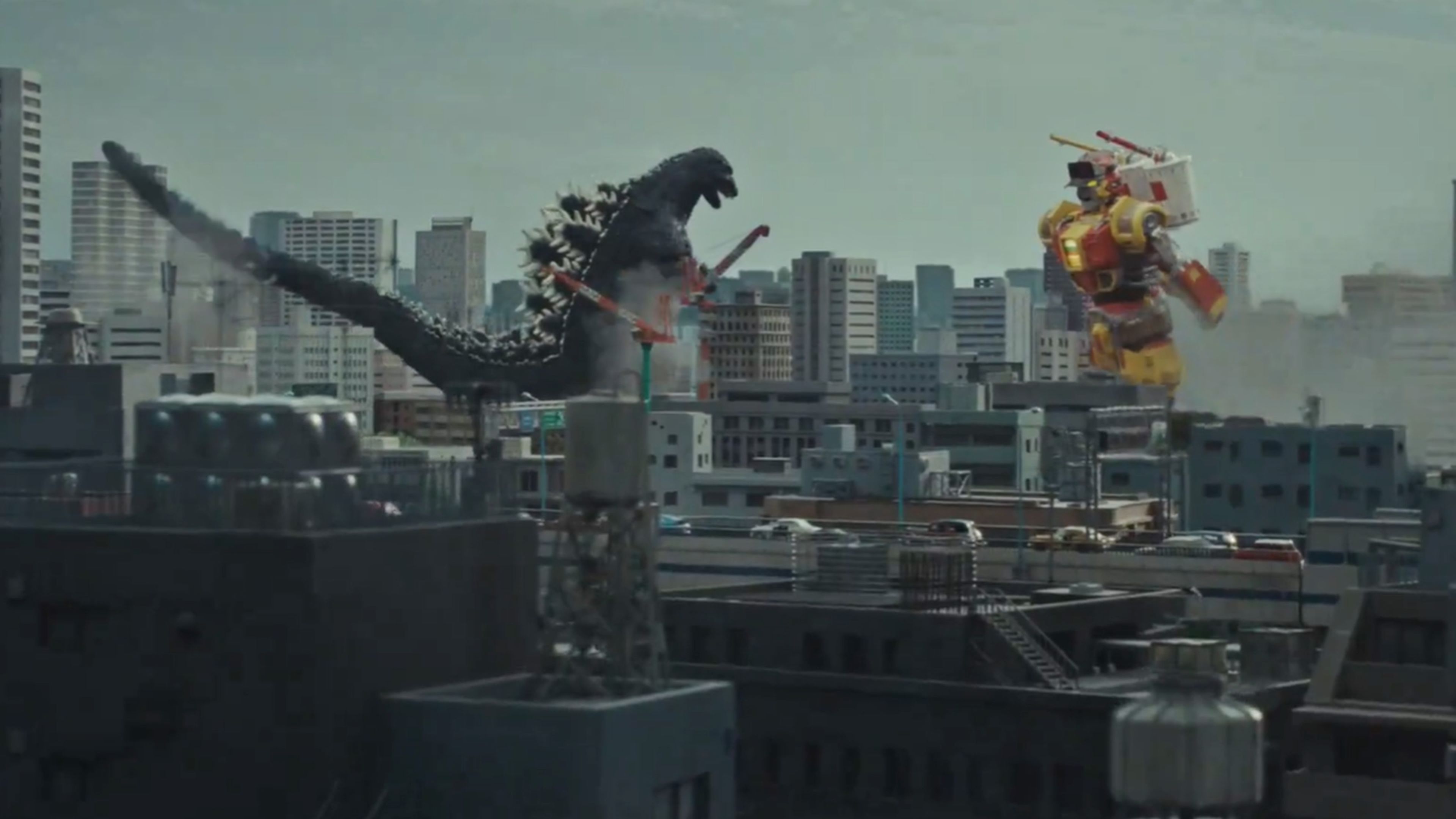 La tronchante promo de Godzilla en la que el kaiju se enfrenta a McDonald's