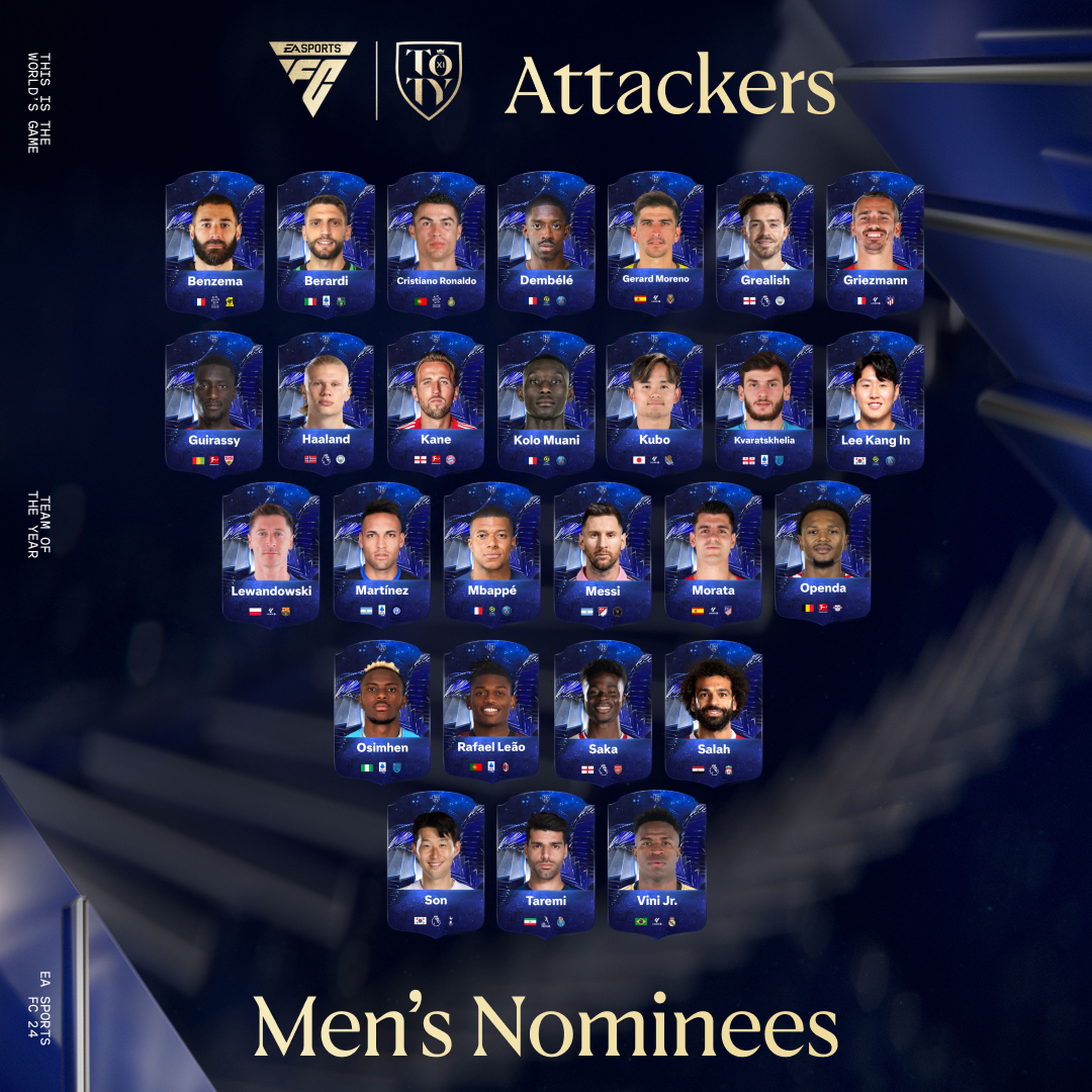 EA Sports FC 24 Nominados TOTY