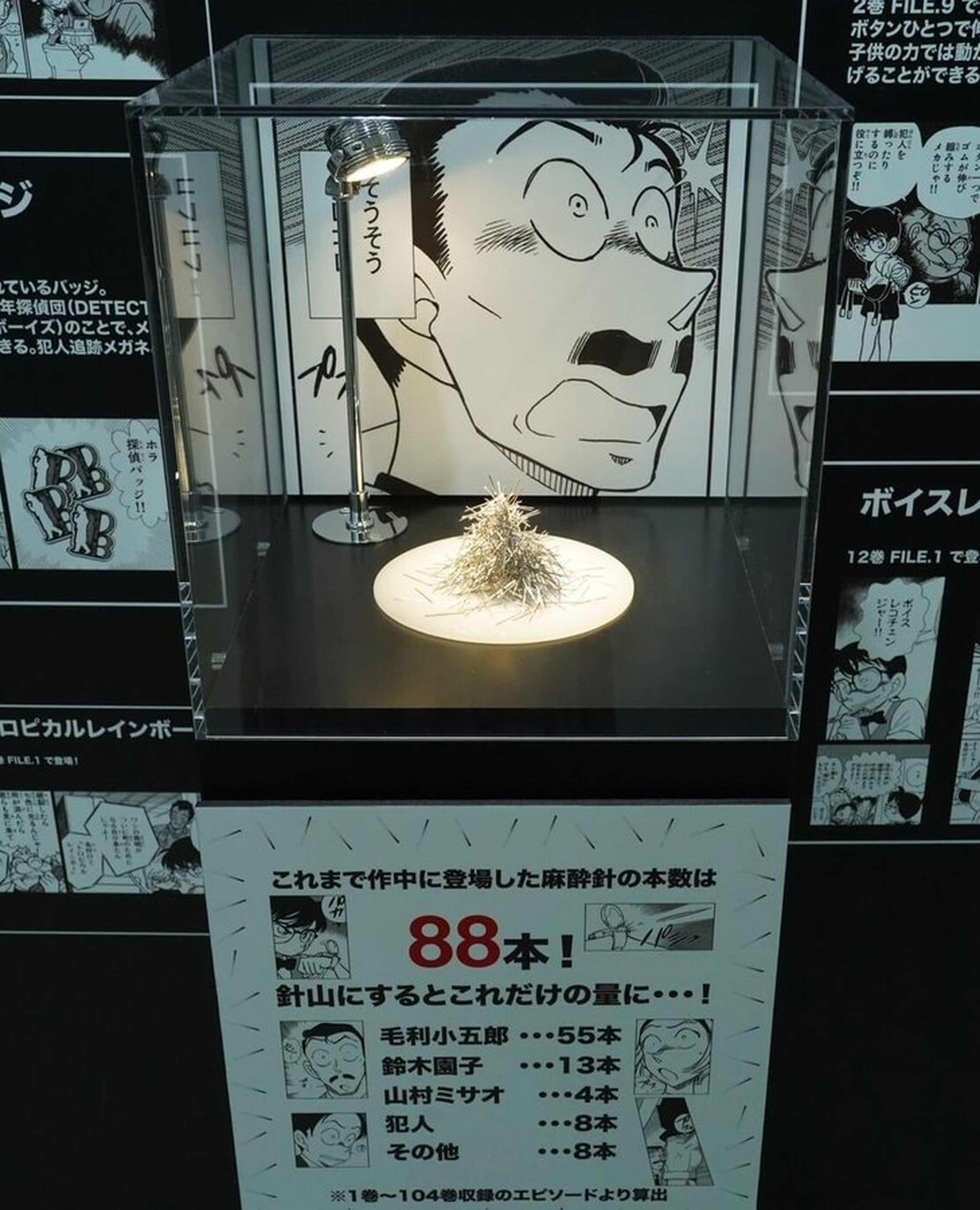 Exposición 30 aniversario de Detective Conan