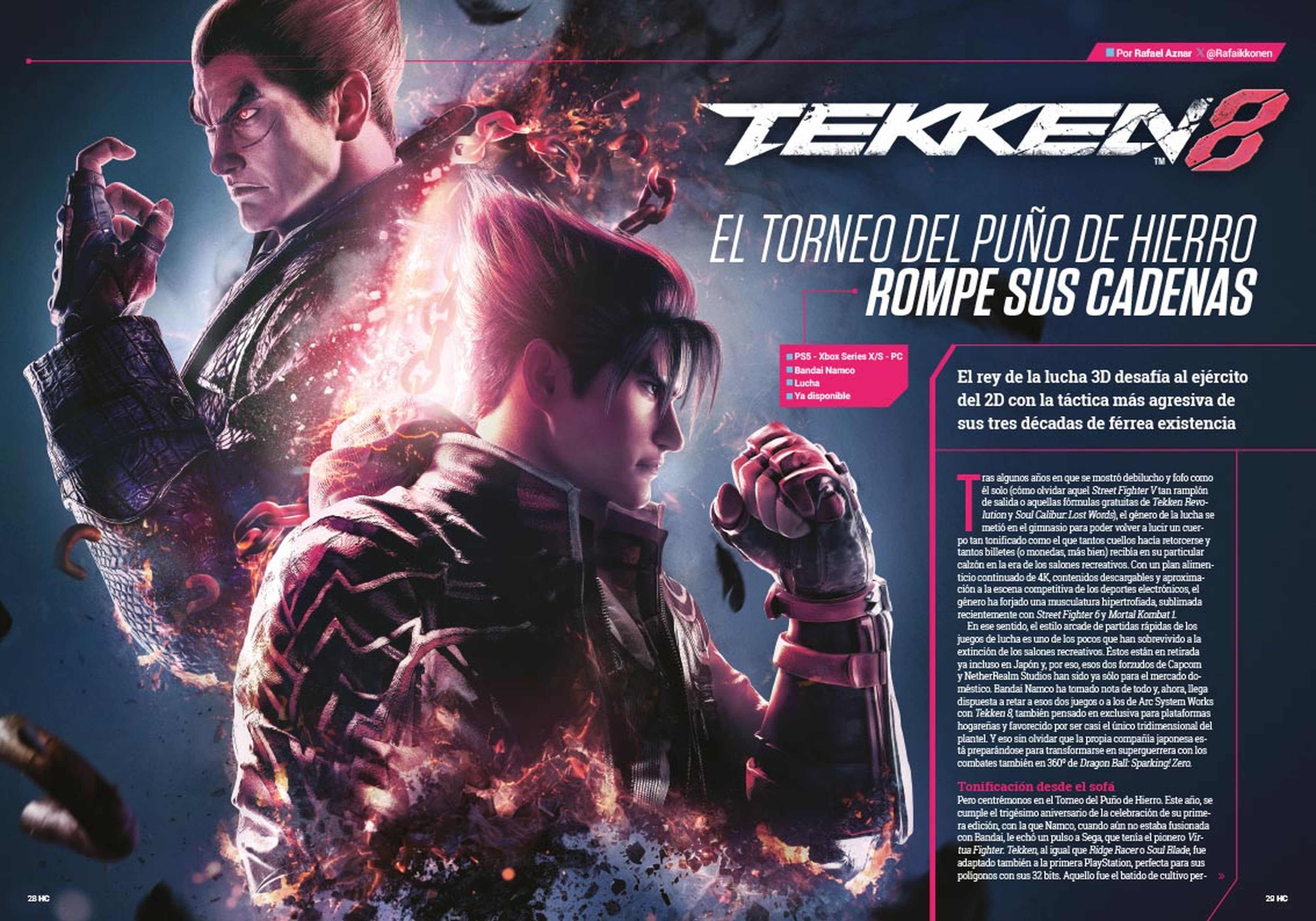 Hobby Consolas 391, a la venta con Tekken 8 en portada