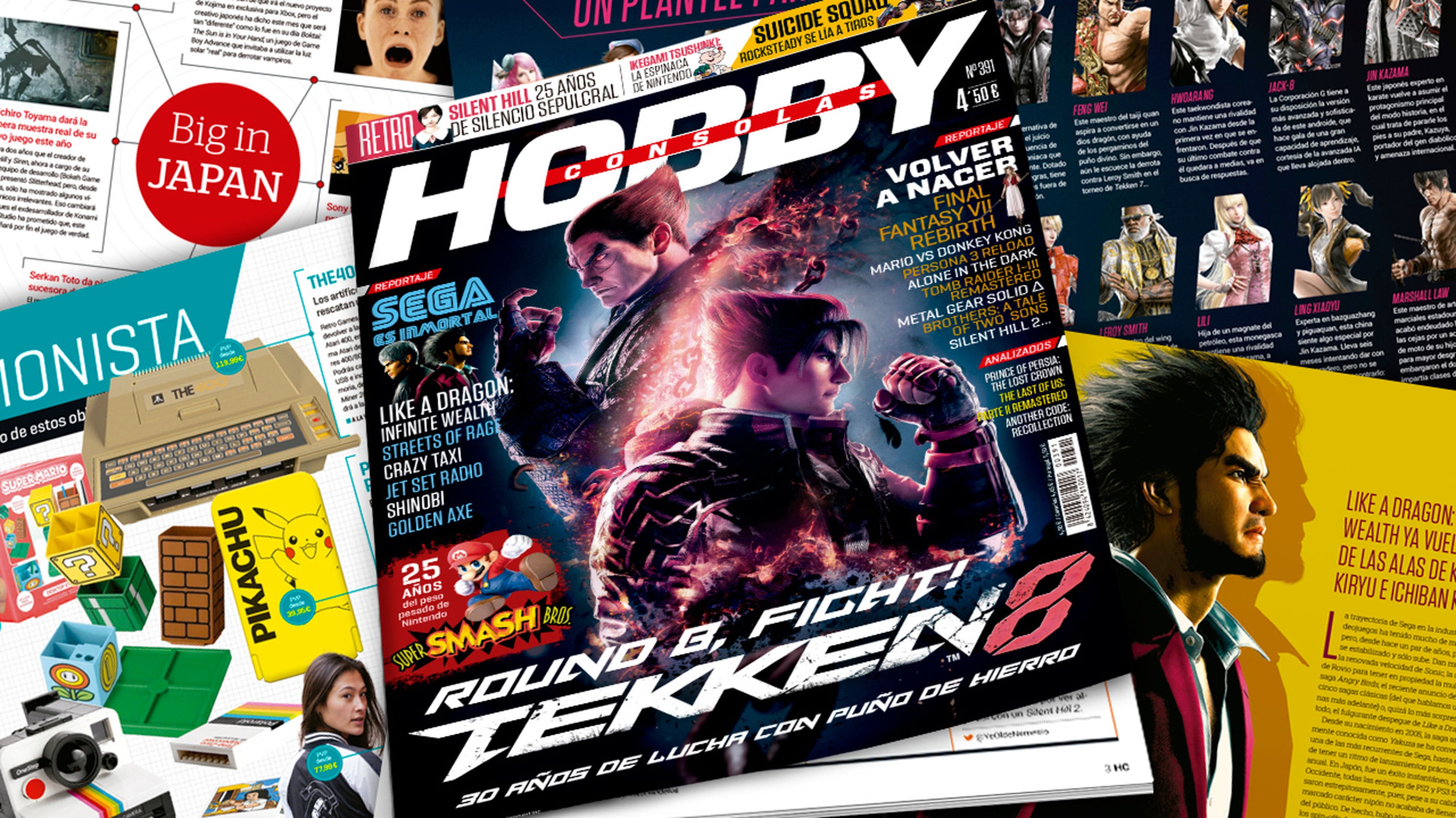 Hobby Consolas 391, a la venta con Tekken 8 en portada