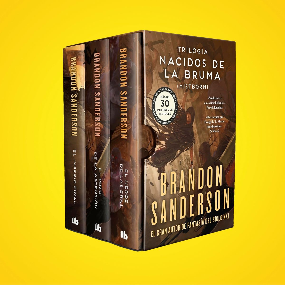 Esta trilogía de Brandon Sanderson tendrá juego de cartas y son tres libros  que merecen mucho la pena