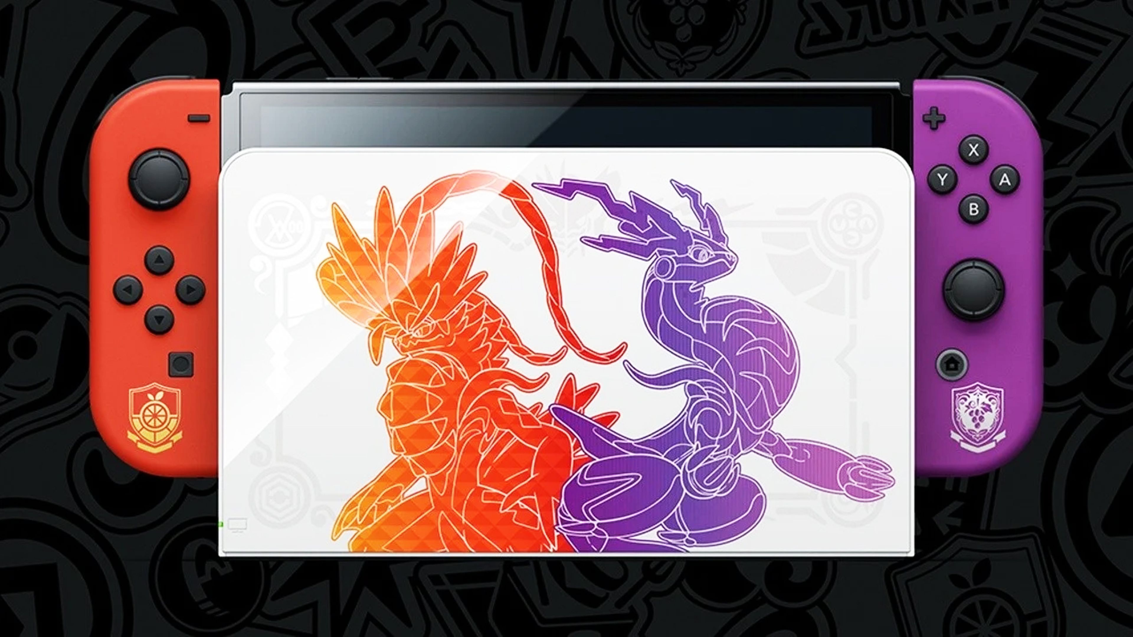 Nintendo Switch OLED Pokémon Esarlata y Púrpura