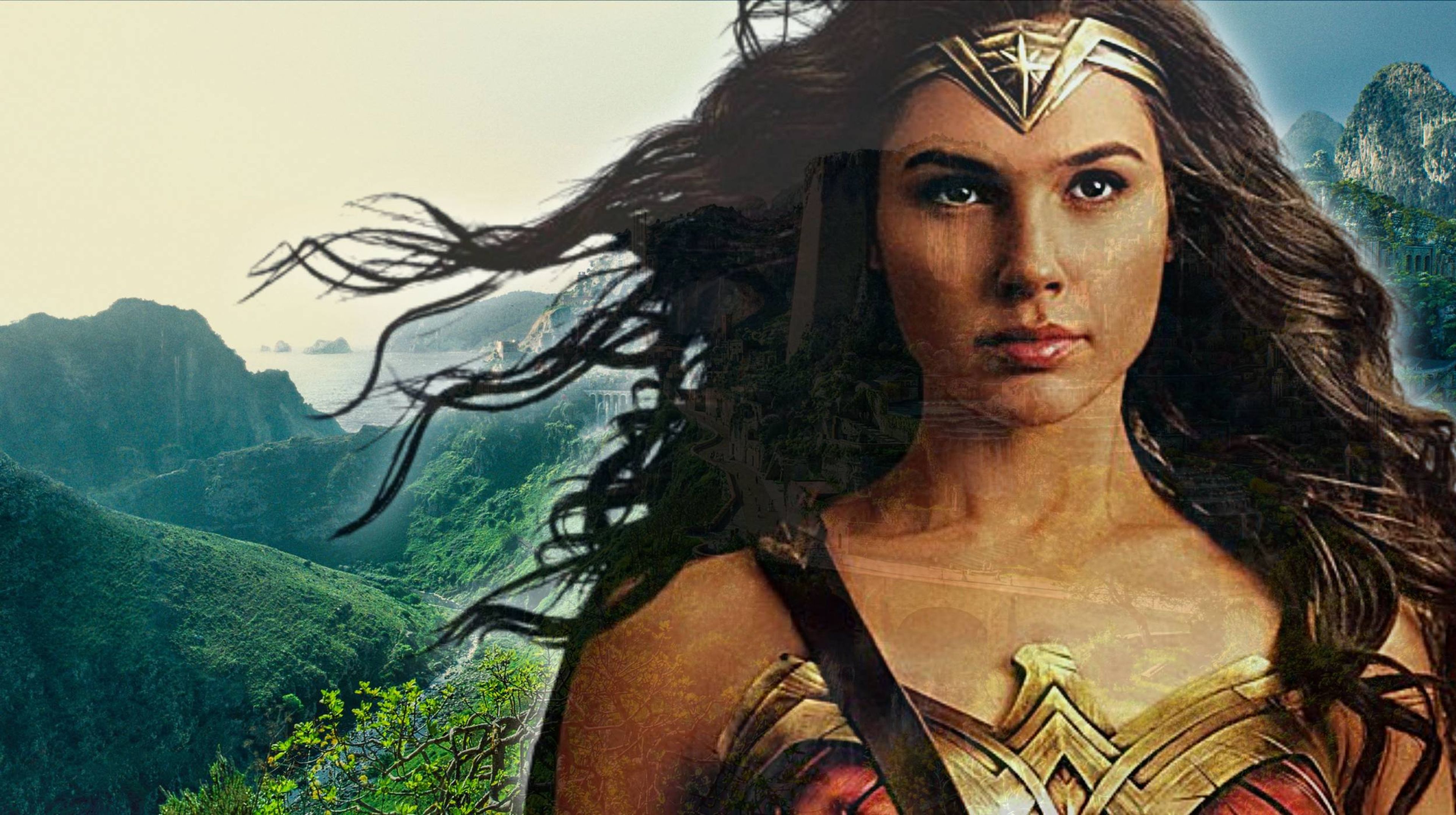 Wonder Woman en Themyscira