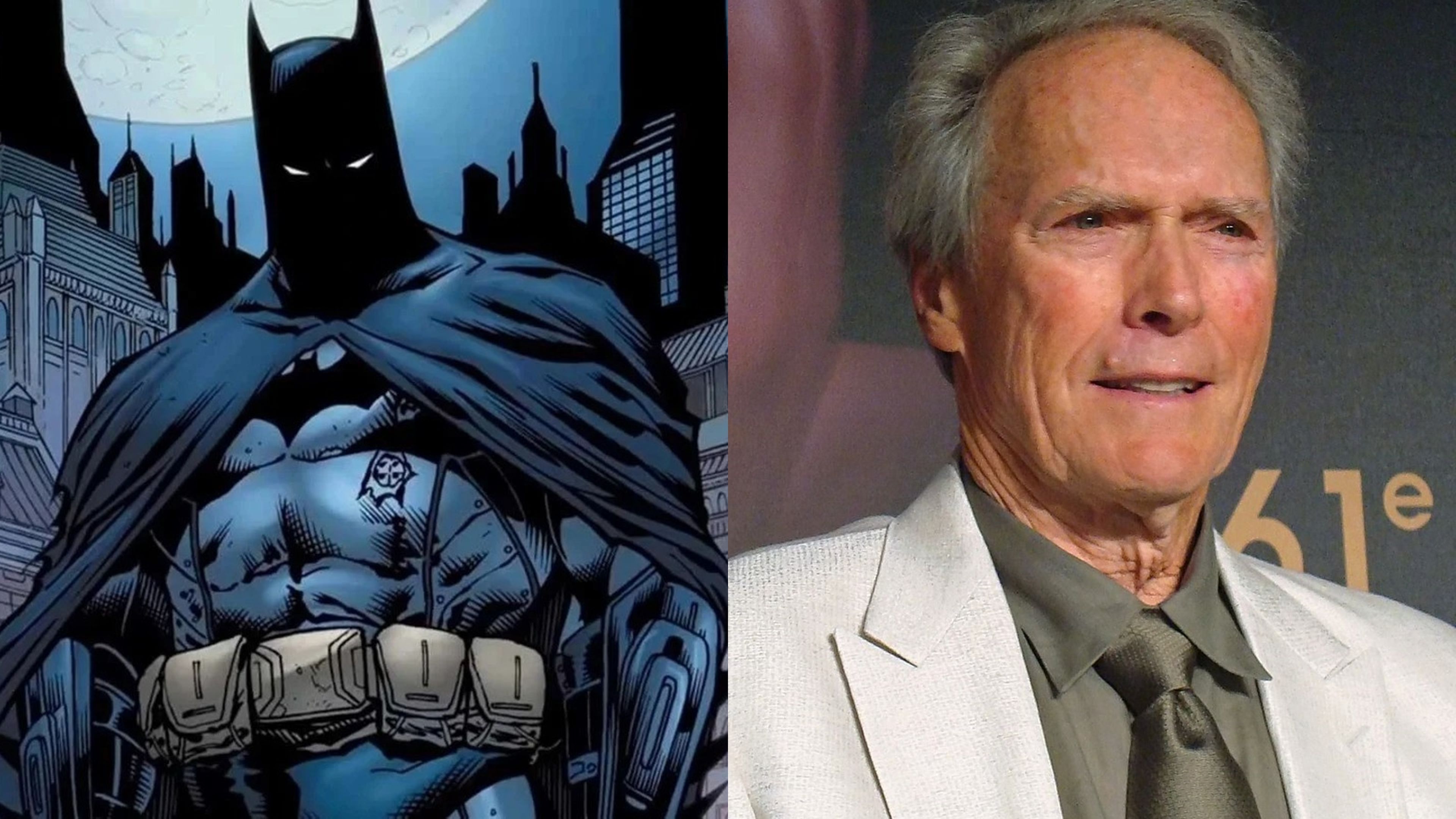 La cancelada película de Batman que podría haber protagonizado Clint Eastwood