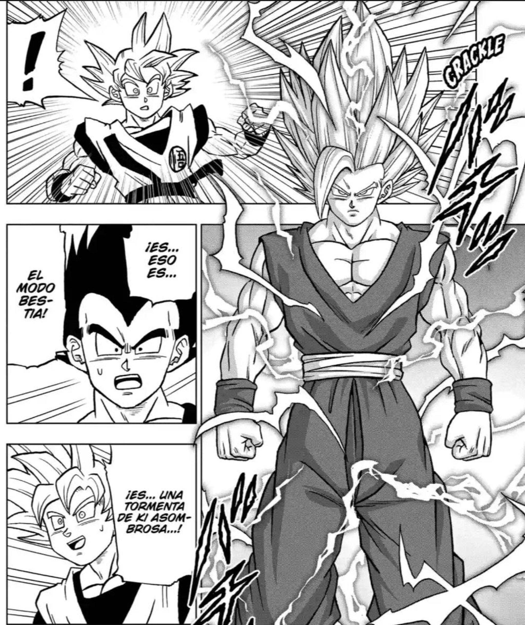 Crítica del capítulo 102 de Dragon Ball Super en el que Goku y Gohan se enfrentan con sus máximos poderes: Ultra Instinto VS Bestia 
