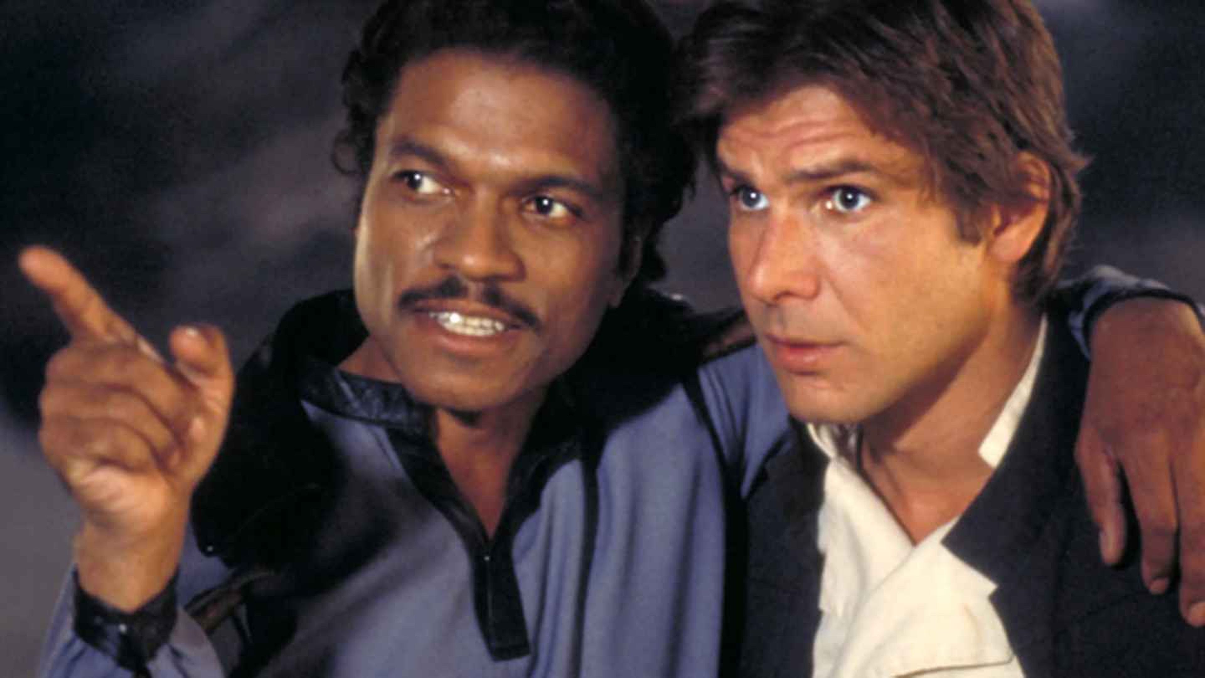 Lando Calrissian y Han Solo