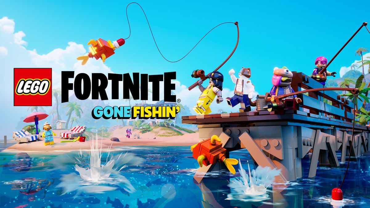 LEGO Fortnite announces its first major addition: We’re going fishing!