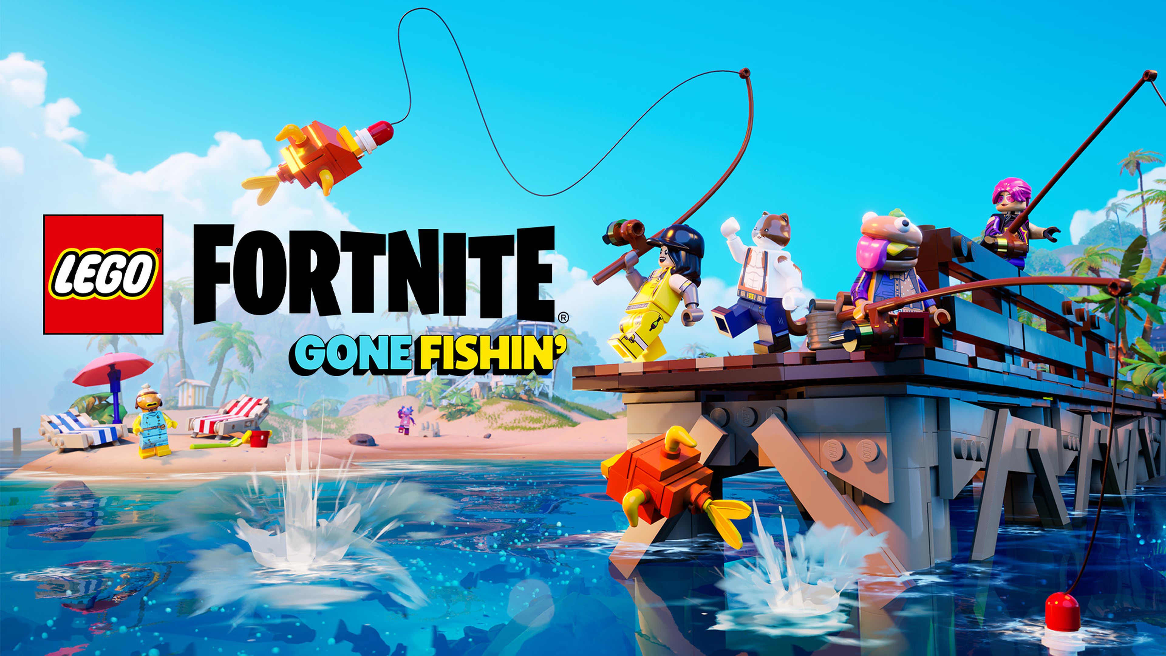 LEGO Fortnite anuncia su primera gran expansión, ¡nos vamos de pesca!