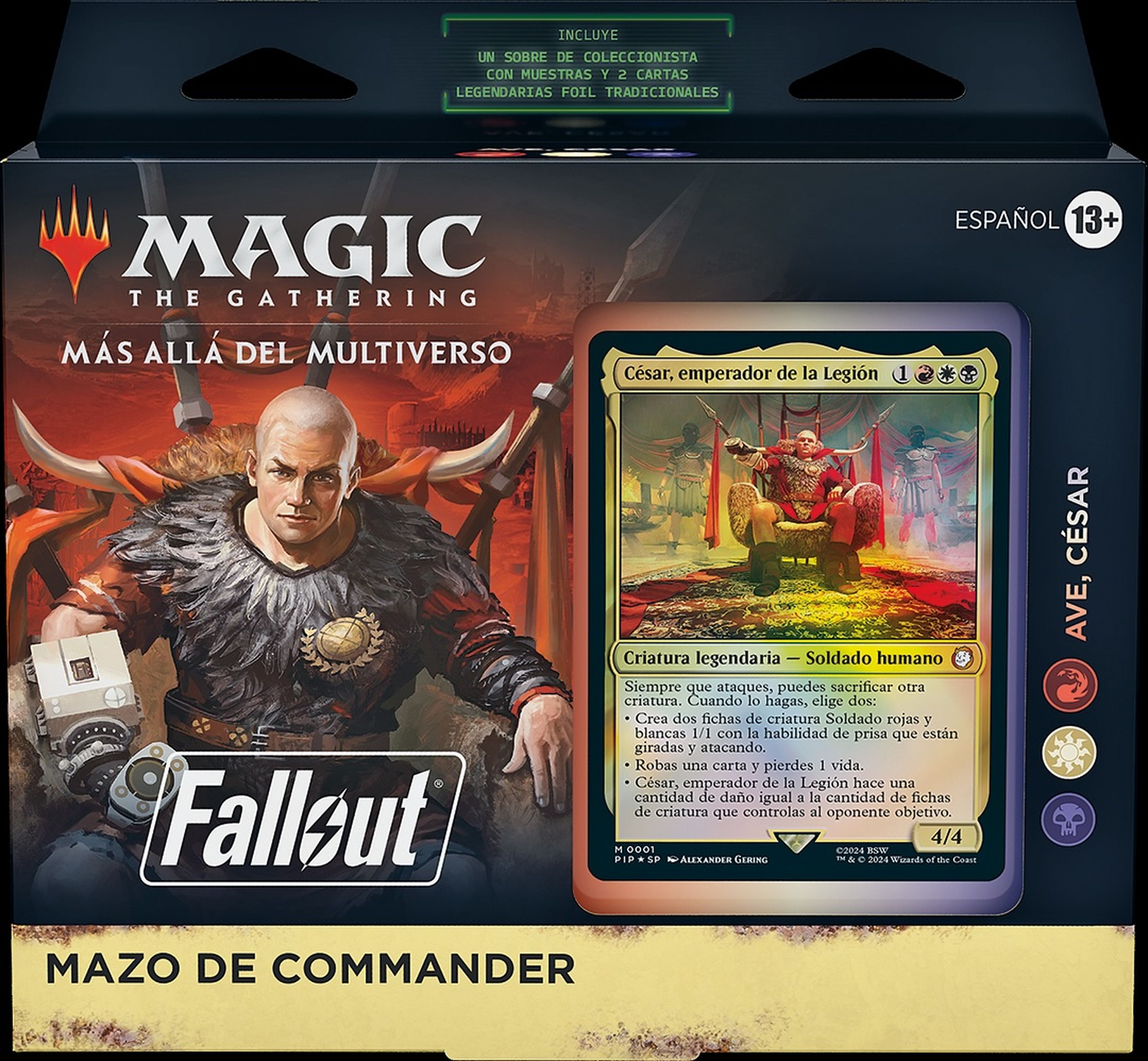 Magic Fallout mazo Commander Ave Cesar