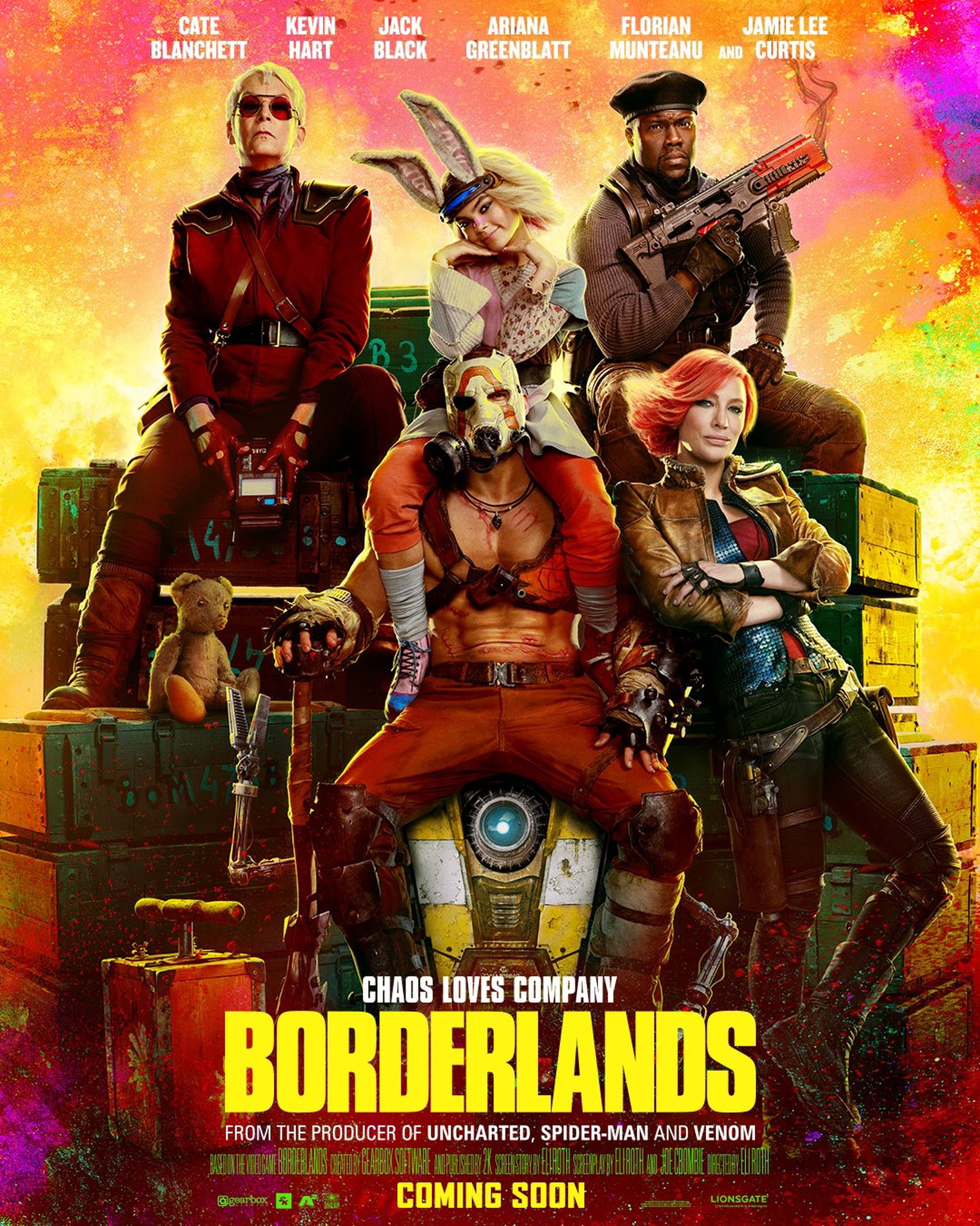 Póster e imágenes de la película de Borderlands