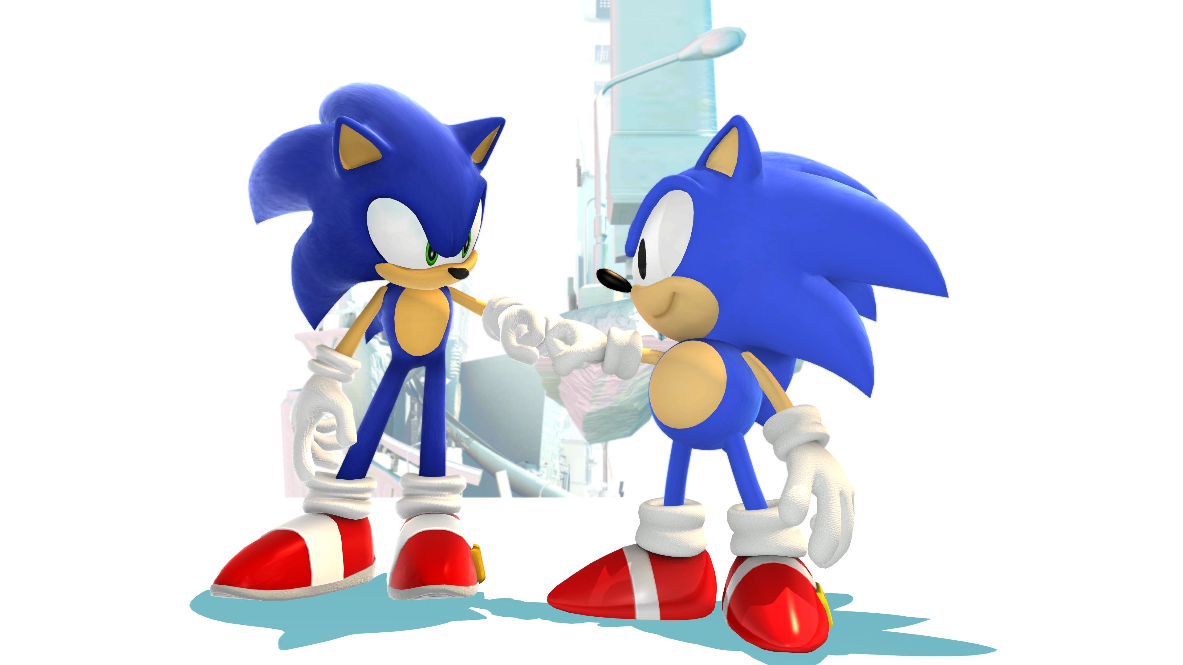 Disfraz de Sonic Generations Sonic el erizo.