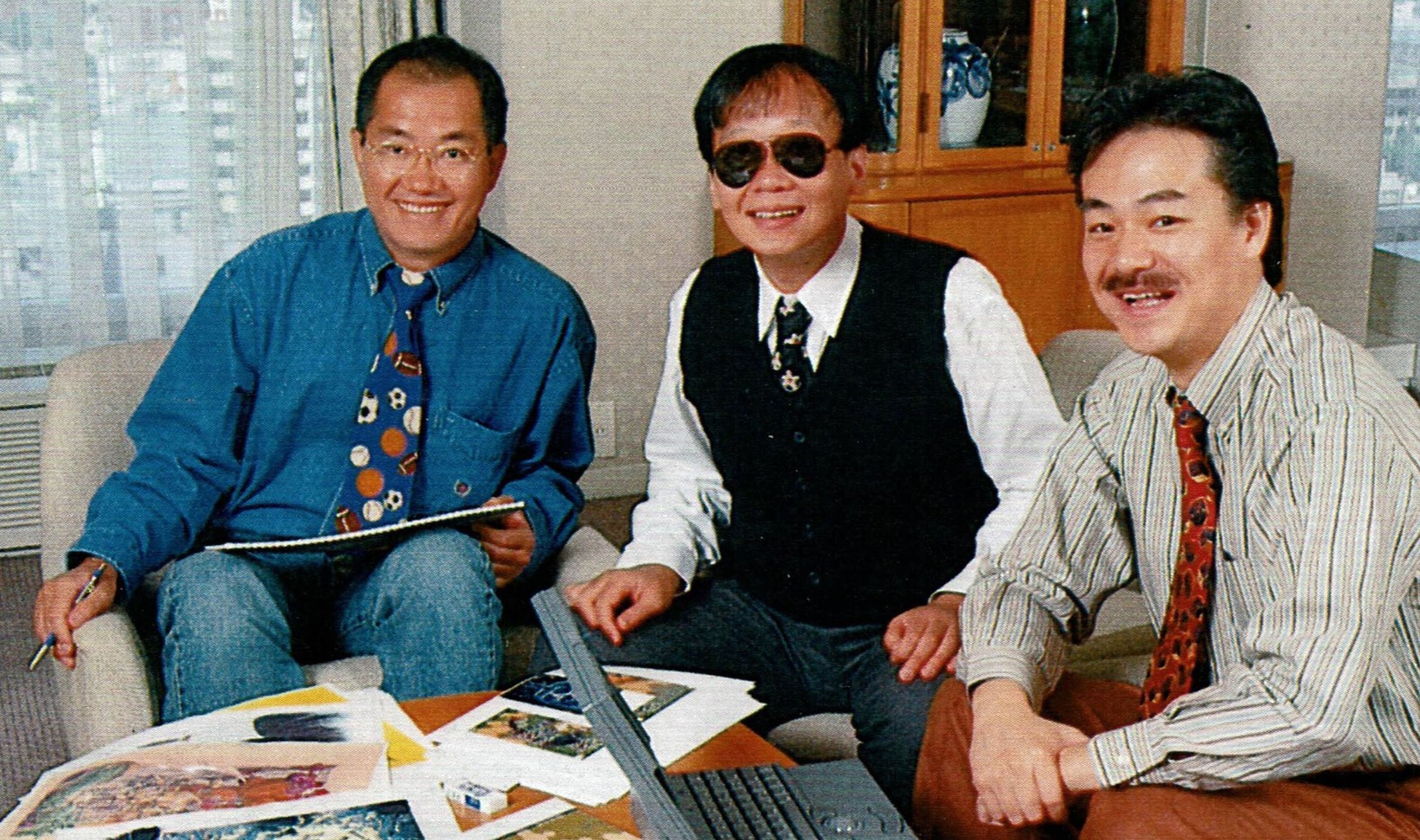 Akira Toriyama, Yuji Horii y Haranobu Sakaguchi, en el desarrollo de Chrono Trigger