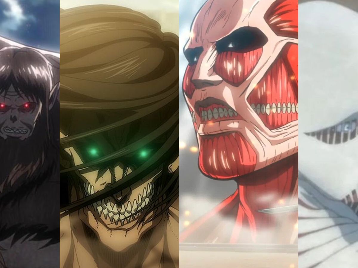 Cuáles son los 9 titanes de Shingeki no Kyojin y quiénes son sus portadores