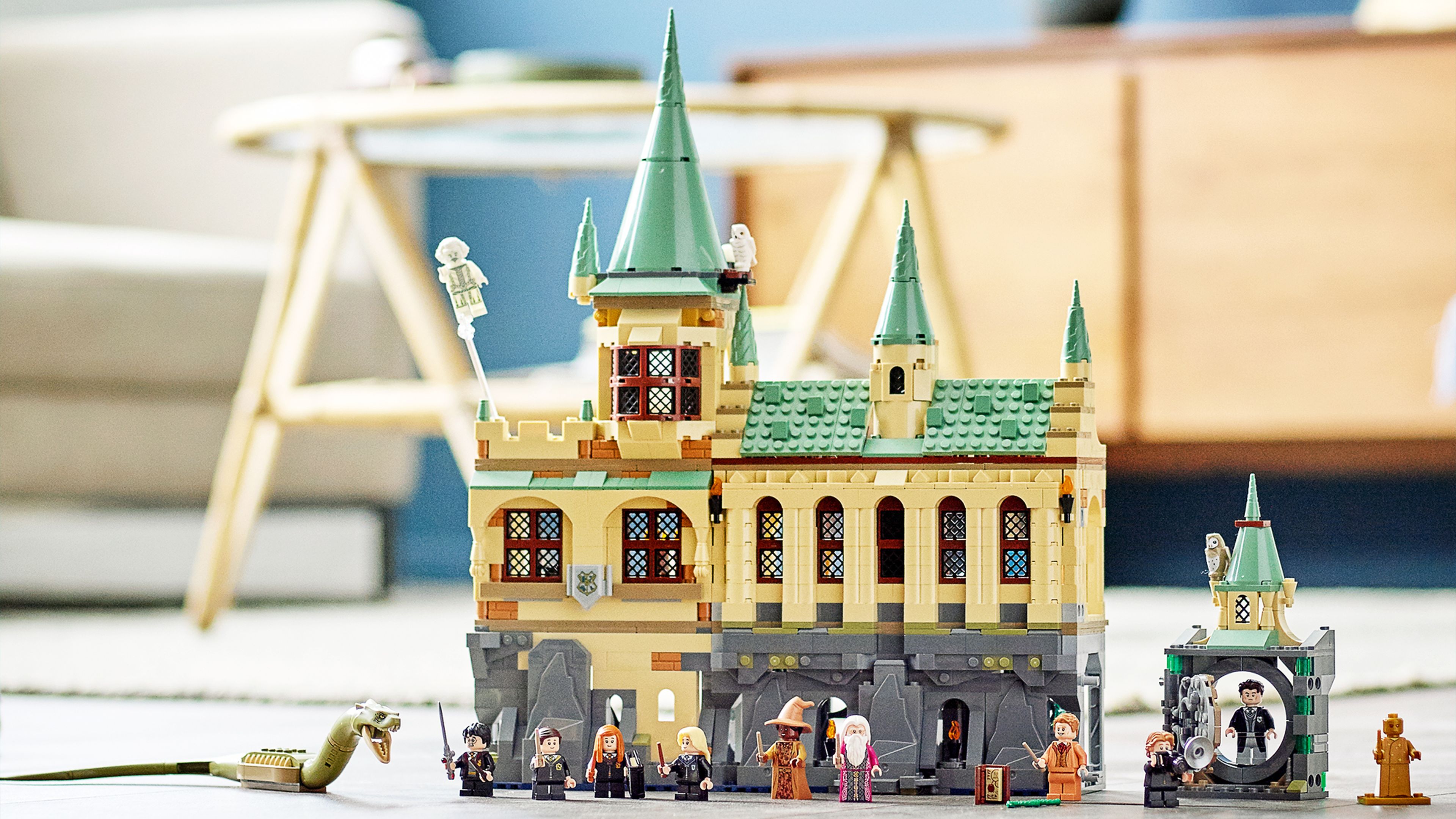 Hogwarts: la Cámara Secreta y el Gran Comedor de LEGO