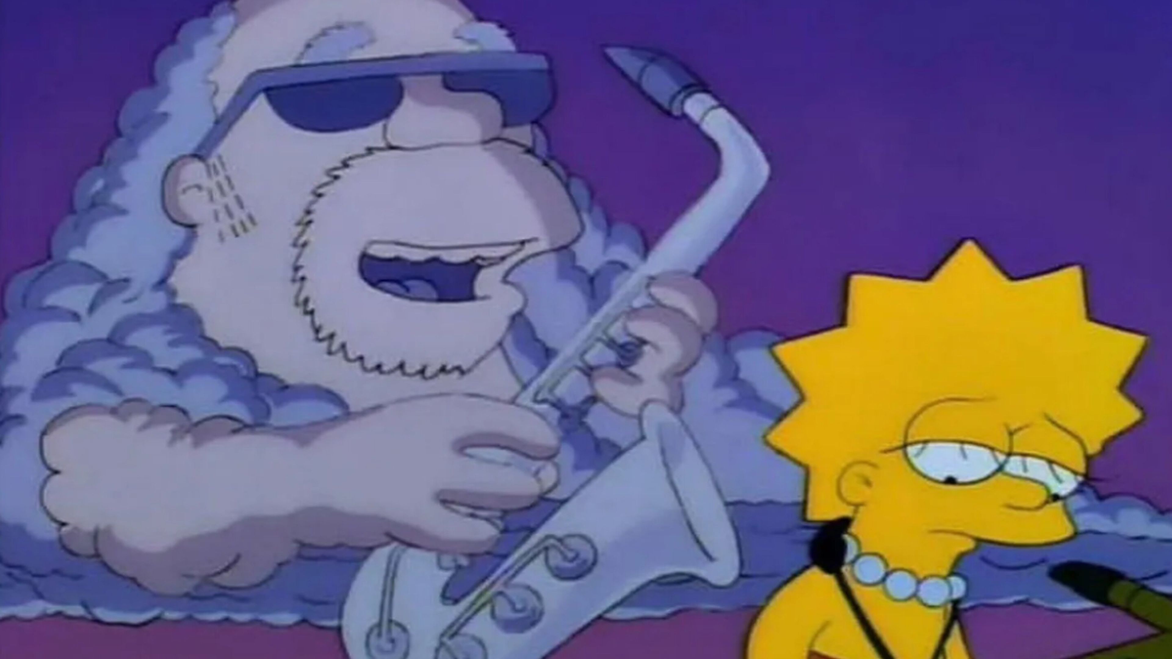 Lisa Simpson vuelve a cantar y a tocar el saxo con Murphy Encías Sangrantes en este vídeo que homenajea los inicios de Los Simpson