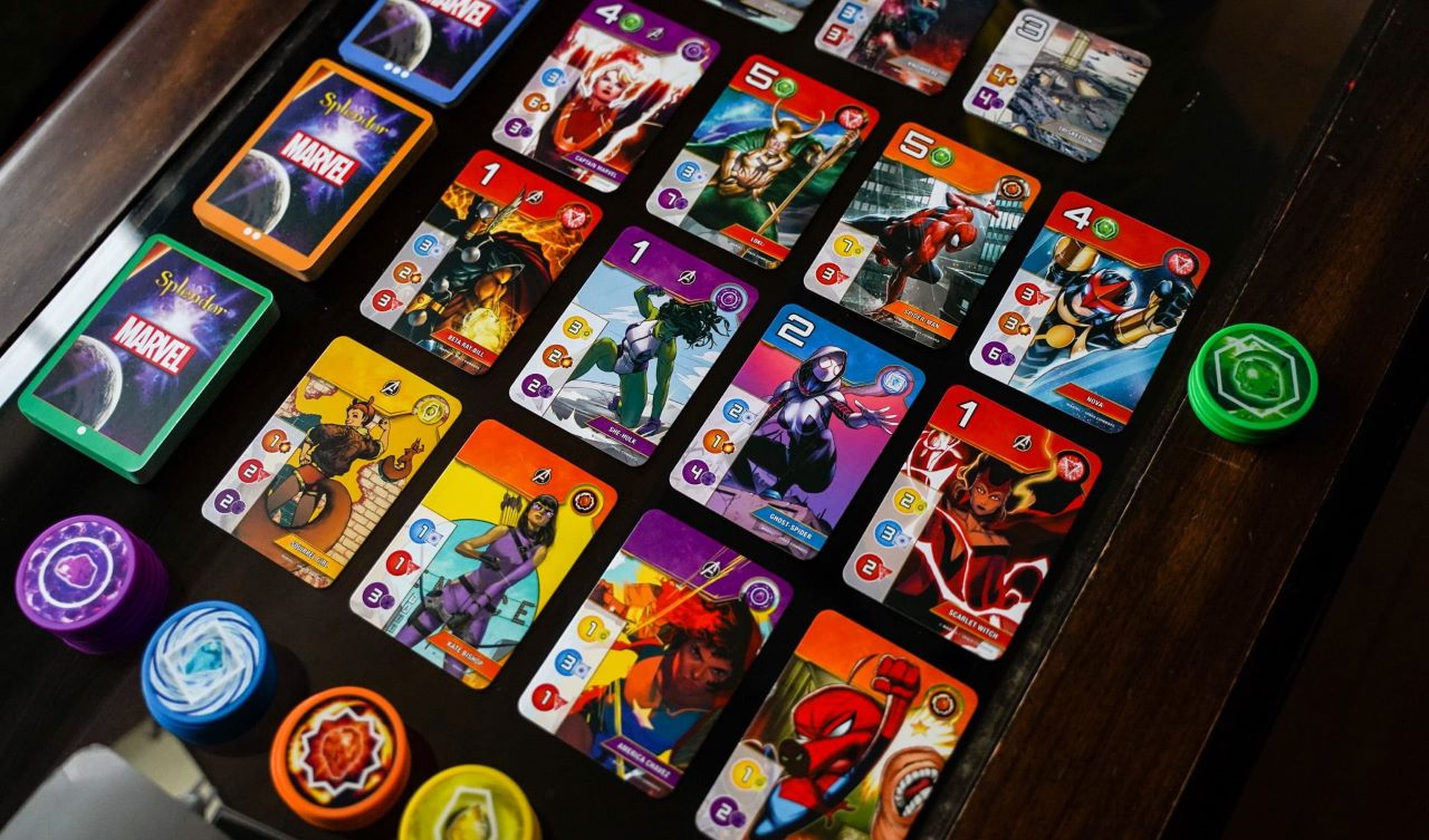 Mejores juegos de mesa basados en Marvel