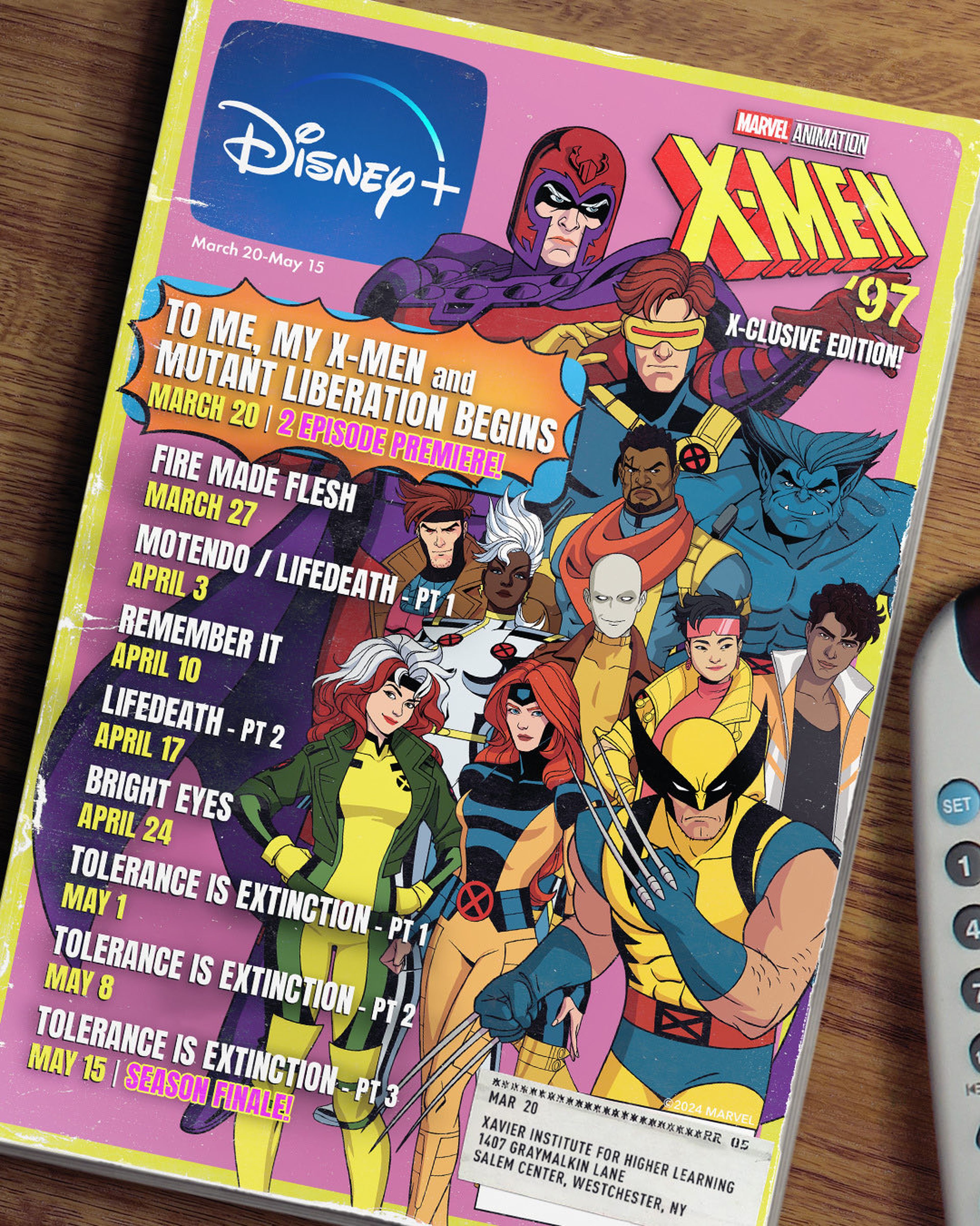 Nuevo póster de X-Men 97