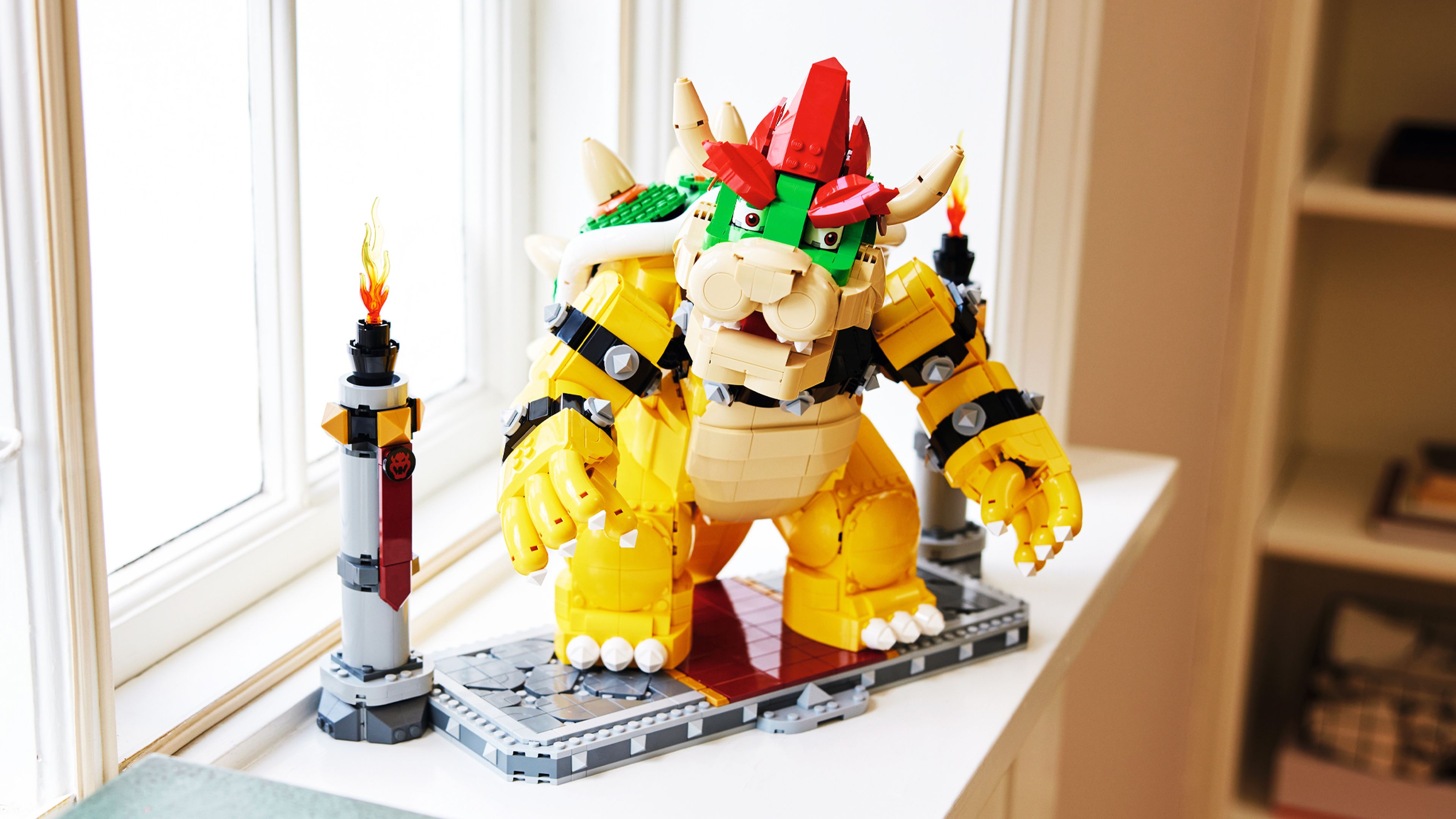 El Poderoso Bowser de LEGO