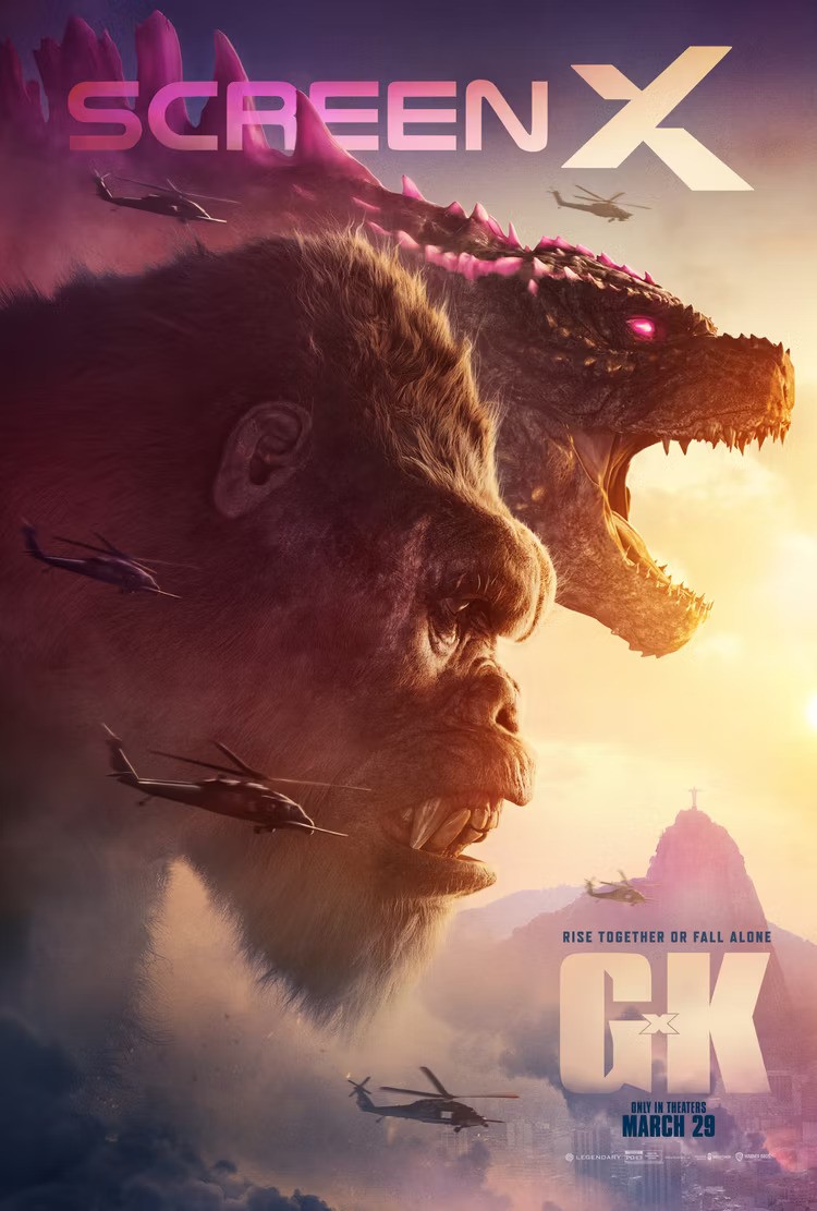 El Nuevo Póster De Godzilla Y Kong: El Nuevo Imperio Adelanta Una ...