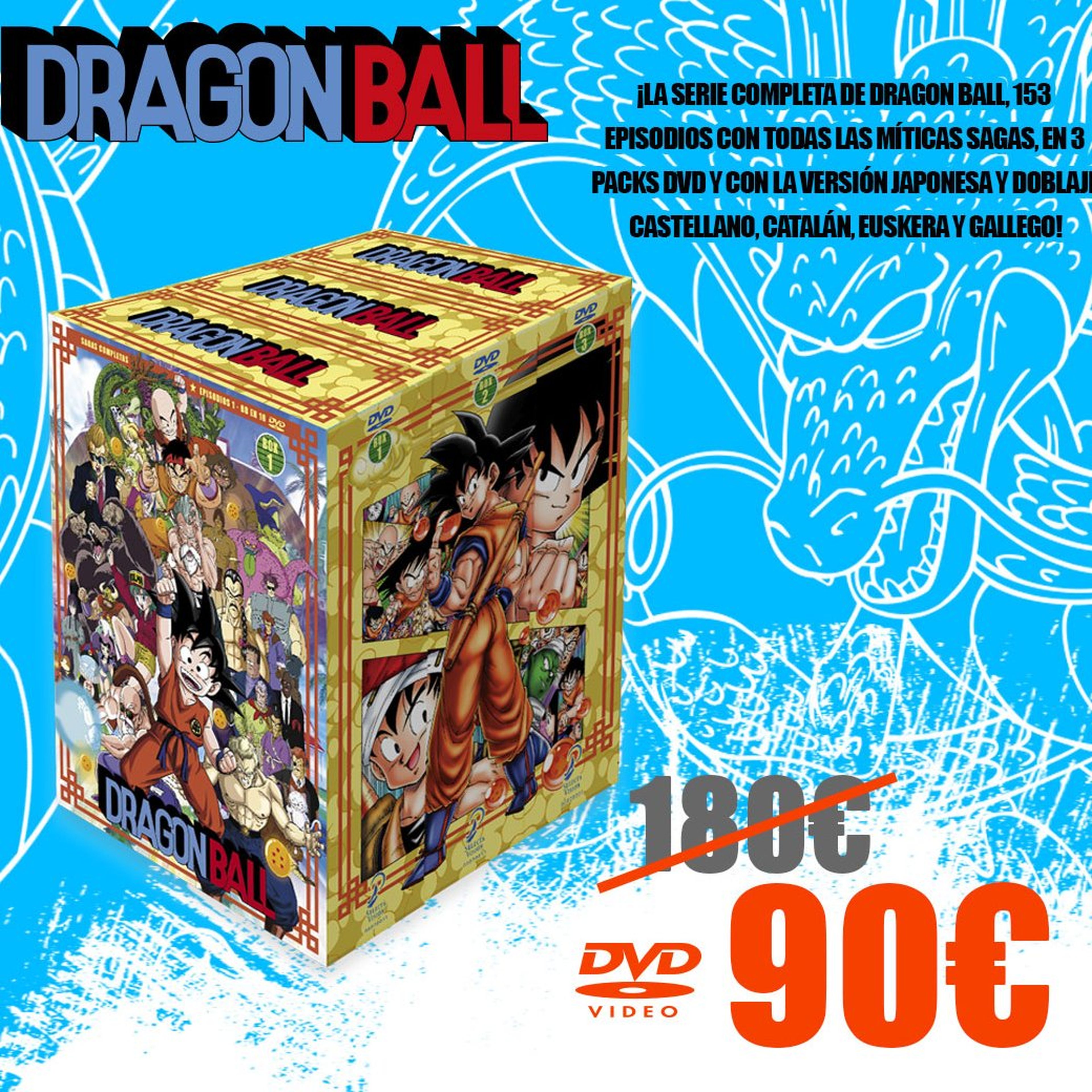 Se cumplen 35 años del final de la primera serie de Dragon Ball y Selecta Visión lo celebra poniendo el anime a mitad de precio
