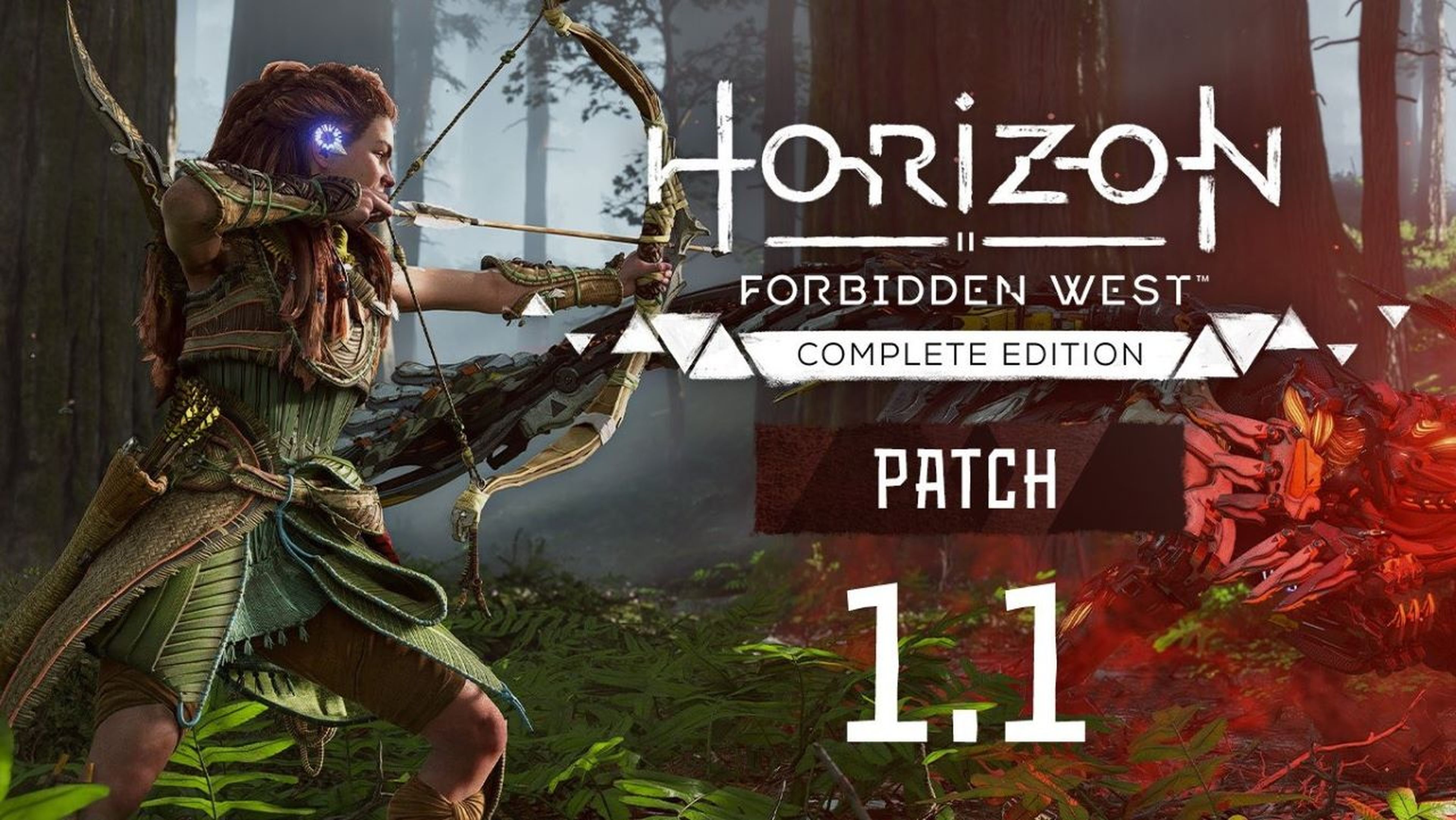 Horizon Forbidden West parche 1.1. en PC