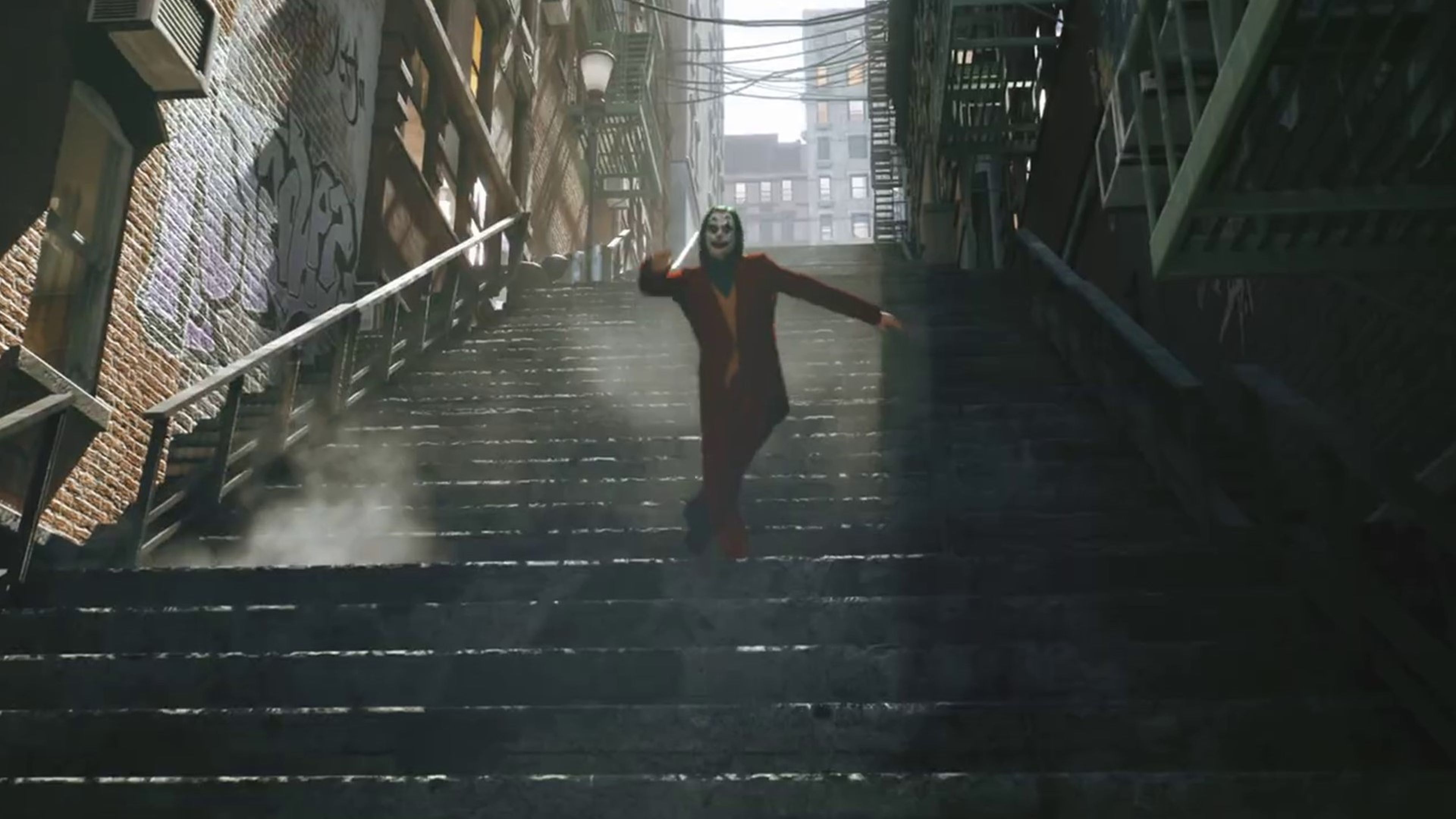 Joker (2019) como juego de mundo abierto con Unreal Engine 5