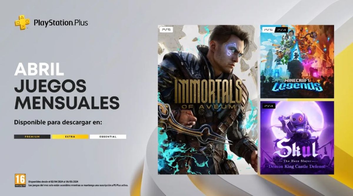 Ya disponibles los juegos gratis de PS Plus en abril de 2024 Hobby