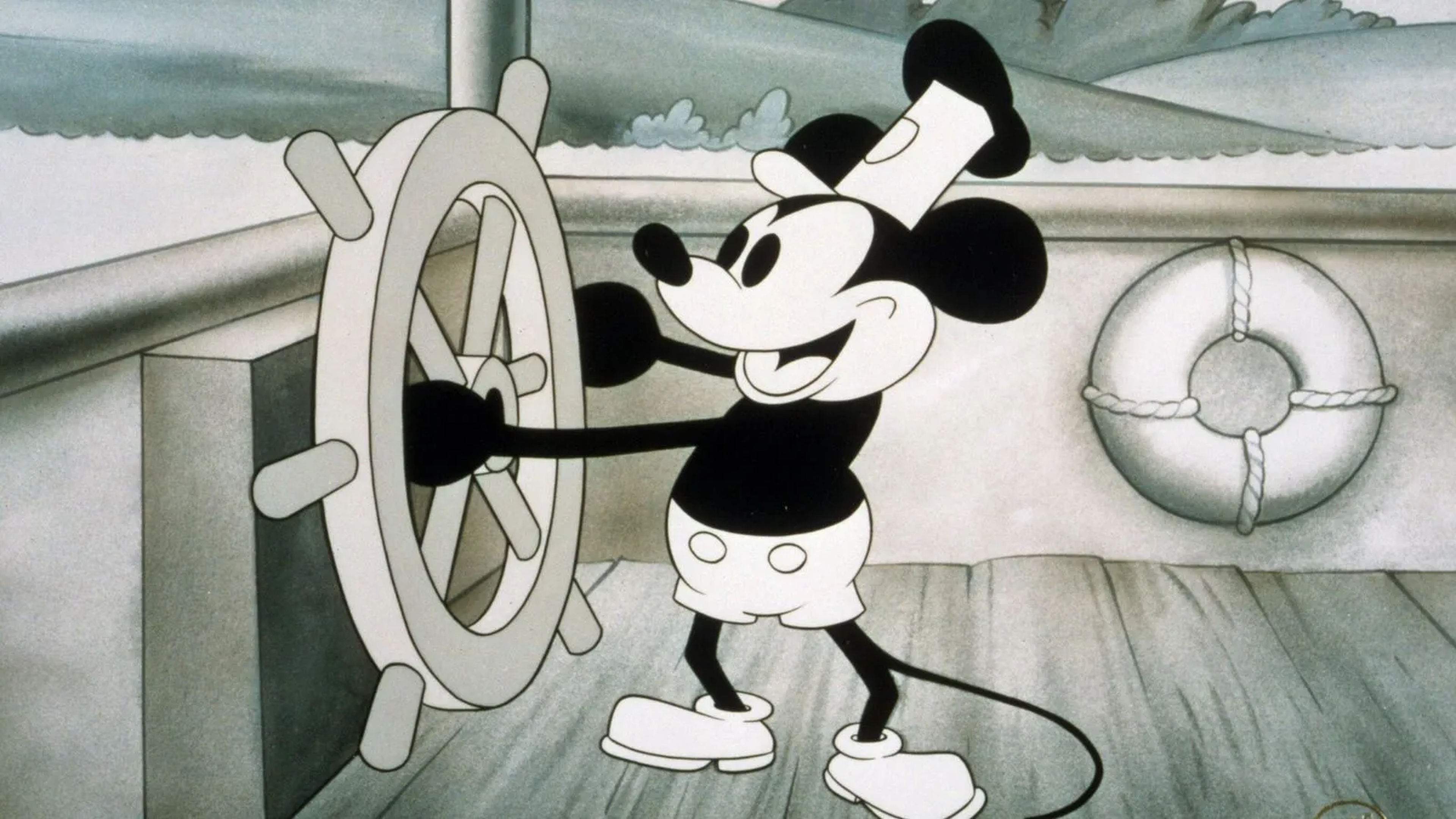Mickey Mouse Willie y el barco de vapor (Steamboat Willie)