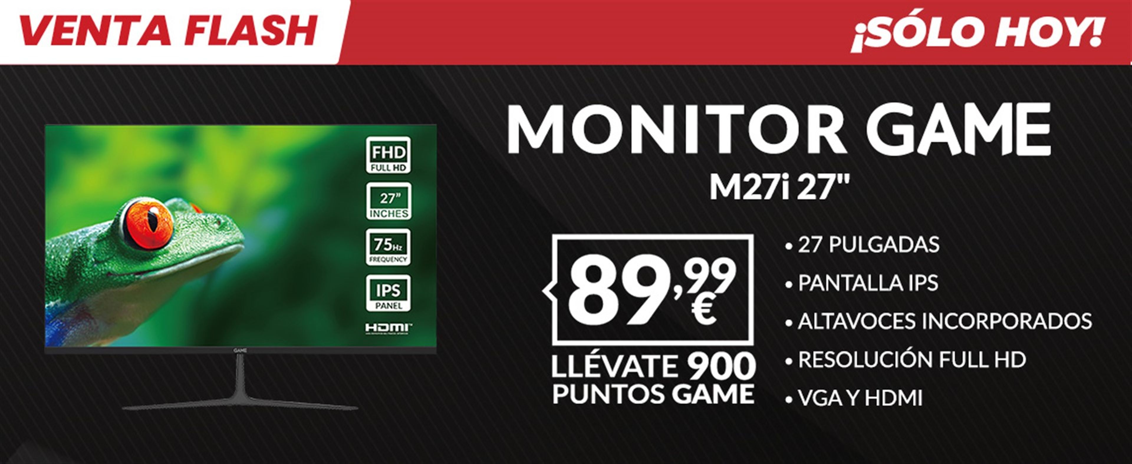 Monitor gaming GAME M27i IPS FHD 75Hz
