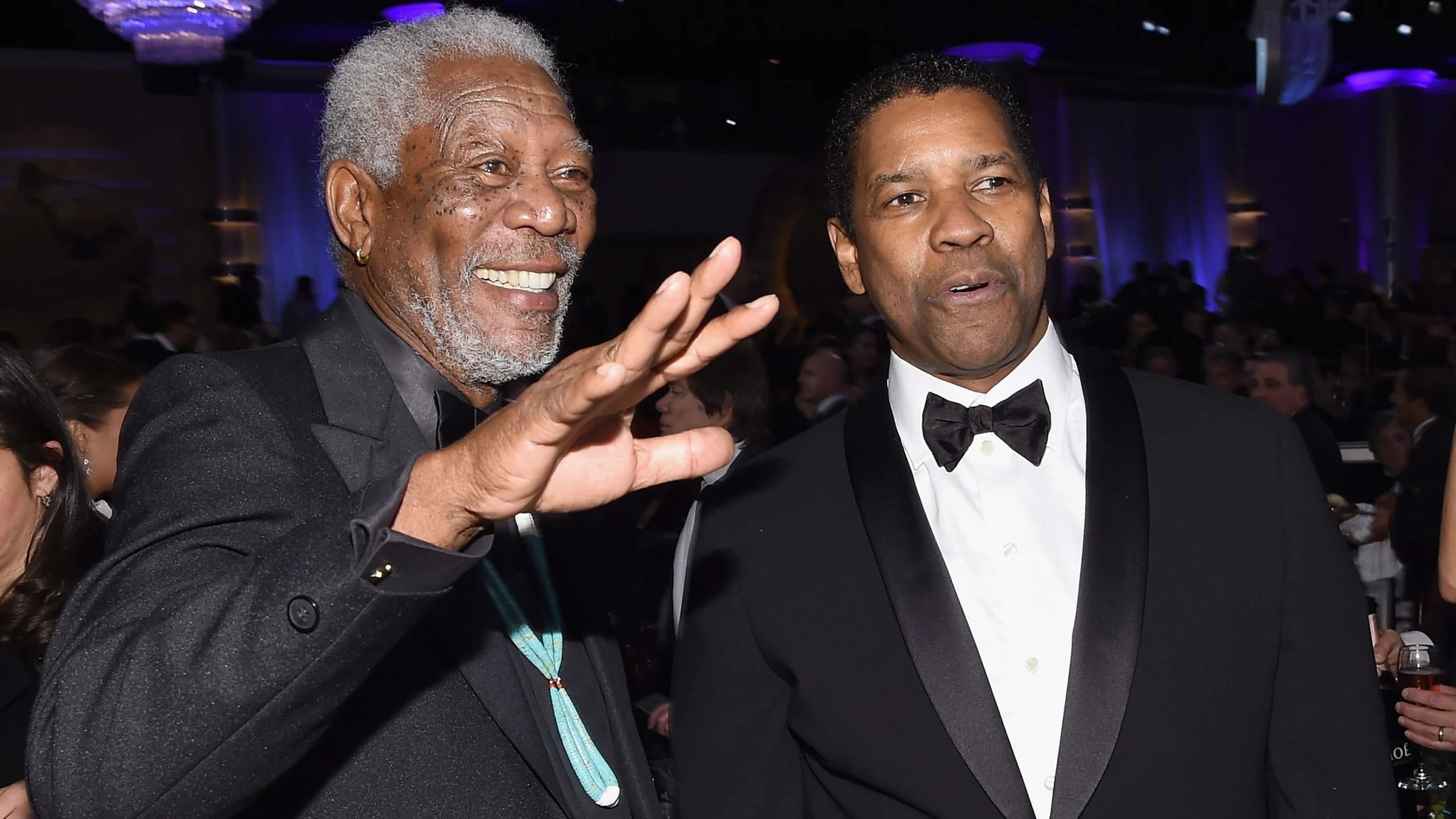 Morgan Freeman y Denzel Washington