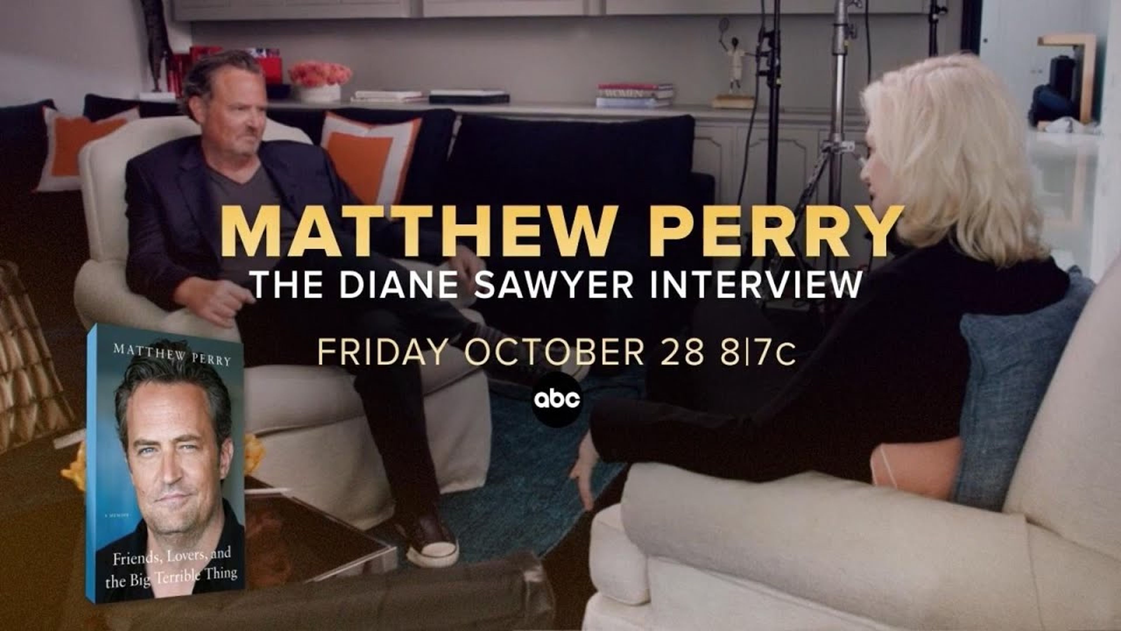 Movistar Plus+ estrena Matthew Perry: últimas confesiones, el documental del inolvidable Chandler de la serie Friends