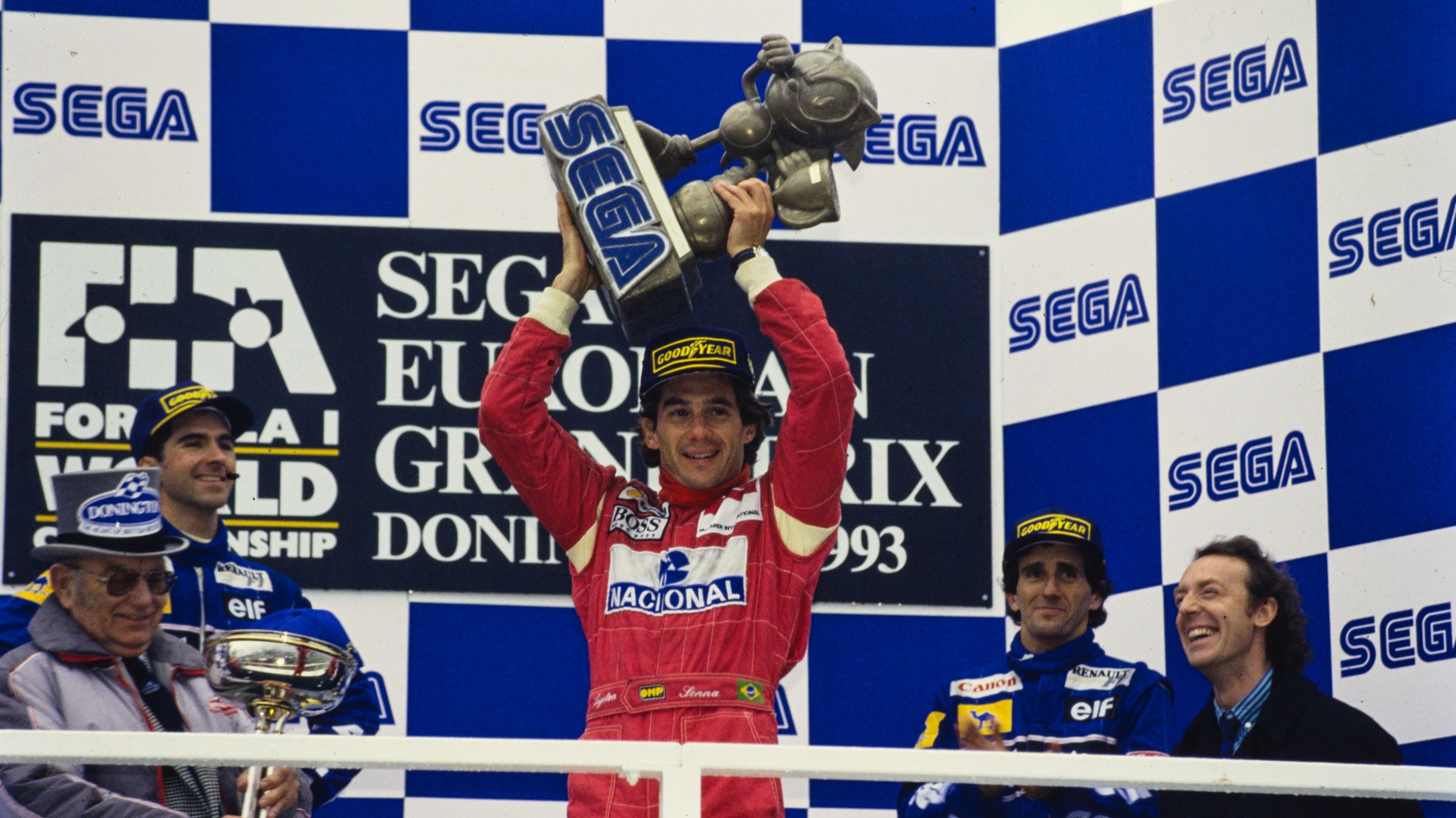 Ayrton Senna trofeo Sonic