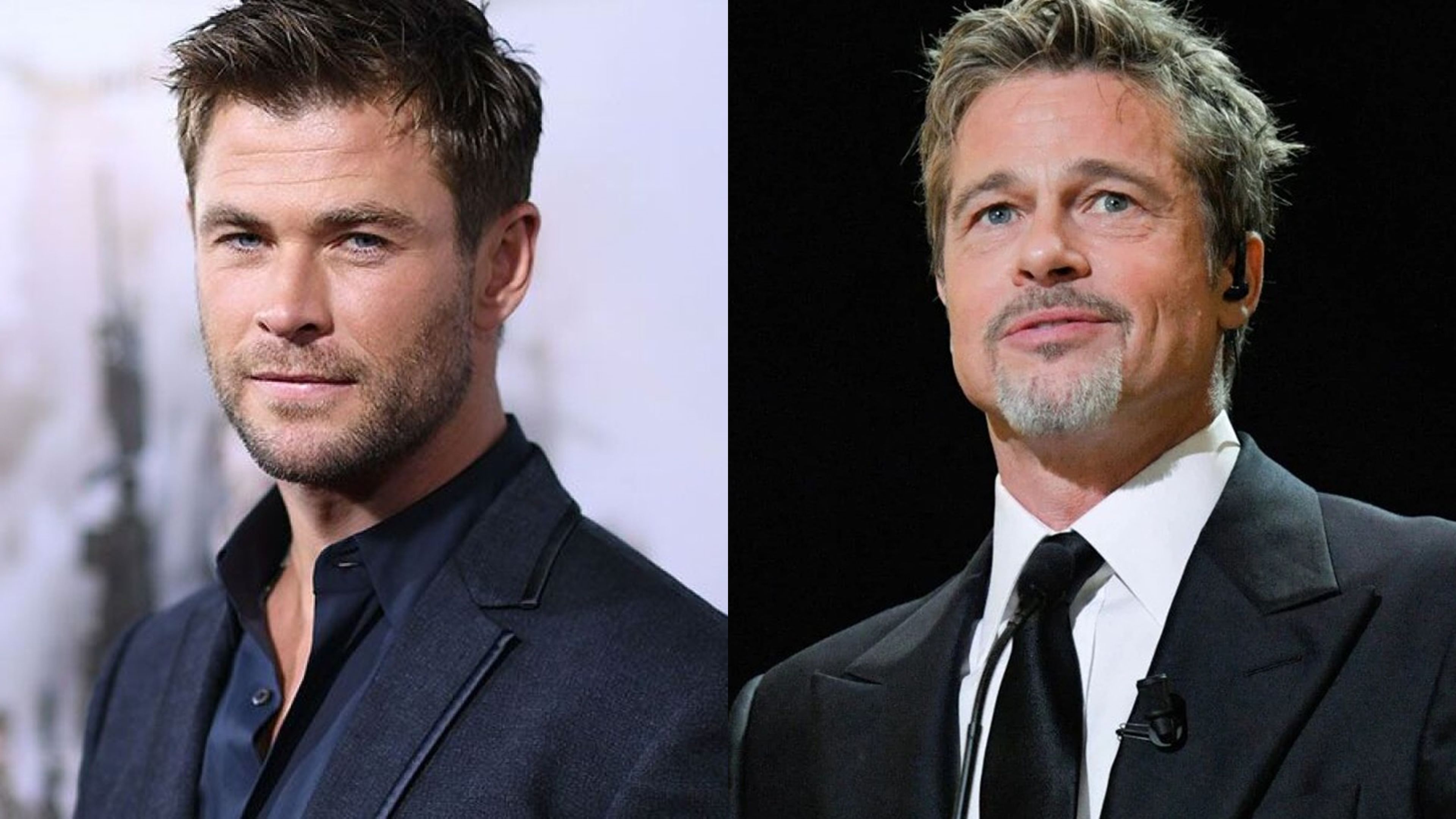 Chris Hemsworth y Brad Pitt