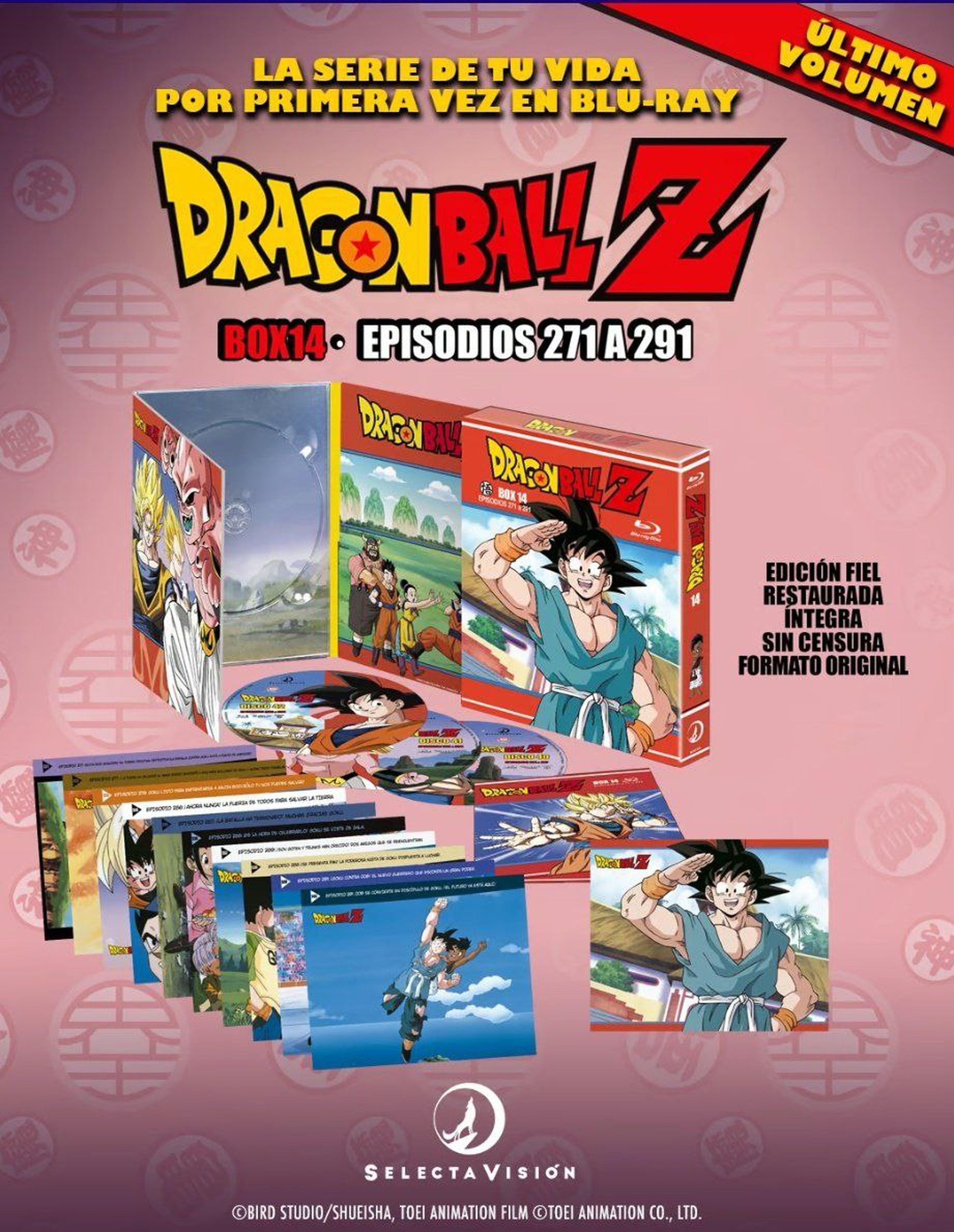 Desvelada la portada y fecha de lanzamiento del último volumen de Dragon Ball Z en Blu-ray. ¡El fin de una era!
