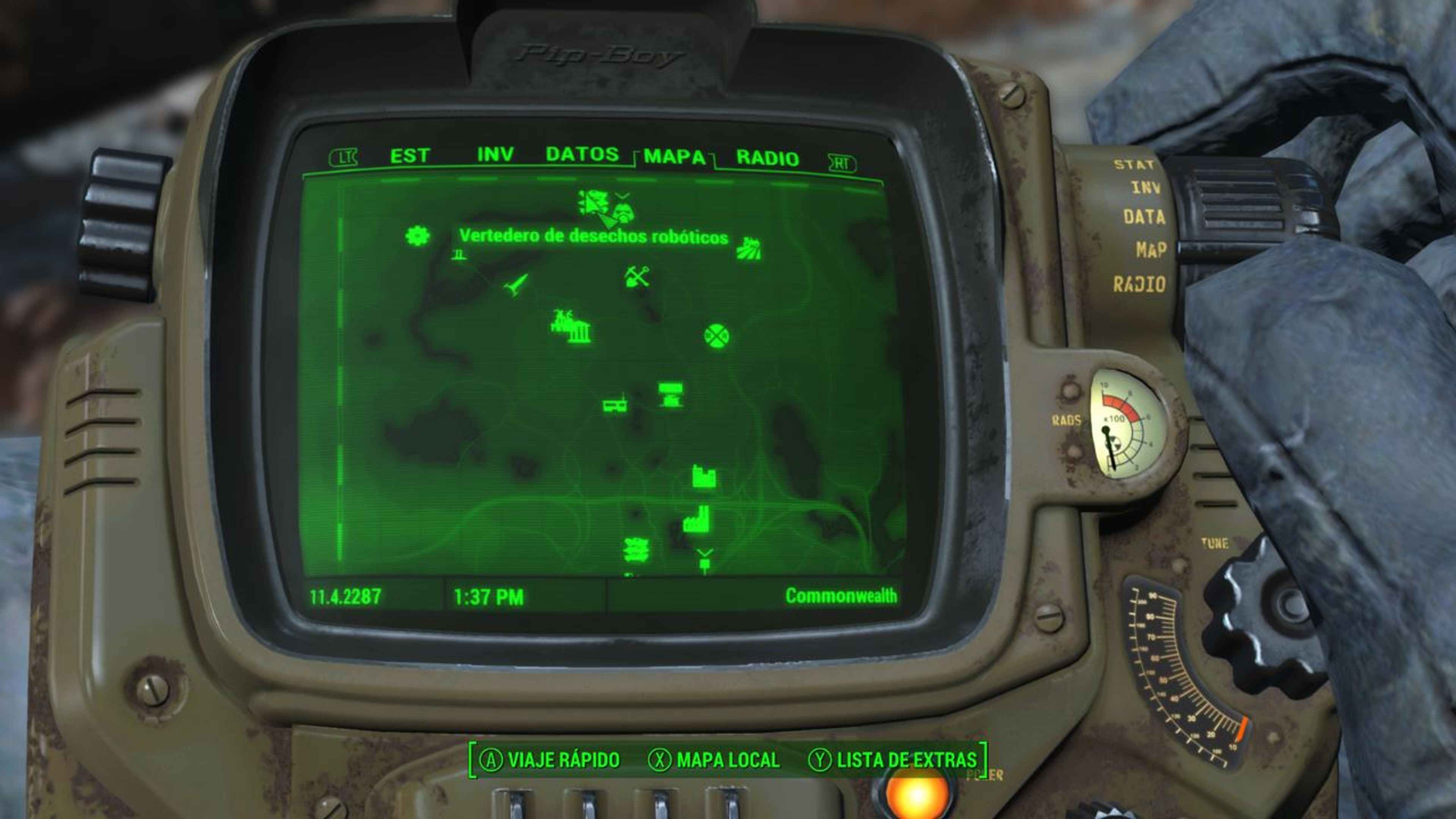 Fallout 4 conseguir el Fat Man