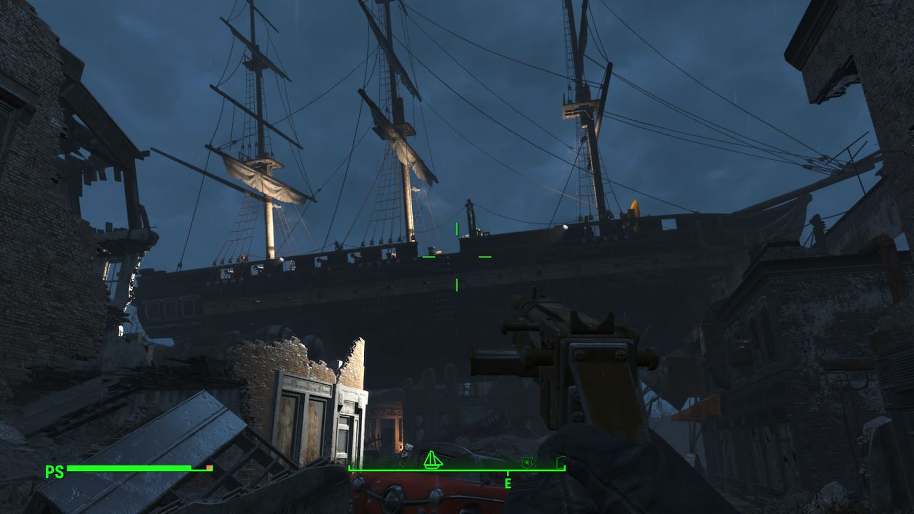 Fallout 4: Encontrar el barco USS Constitution