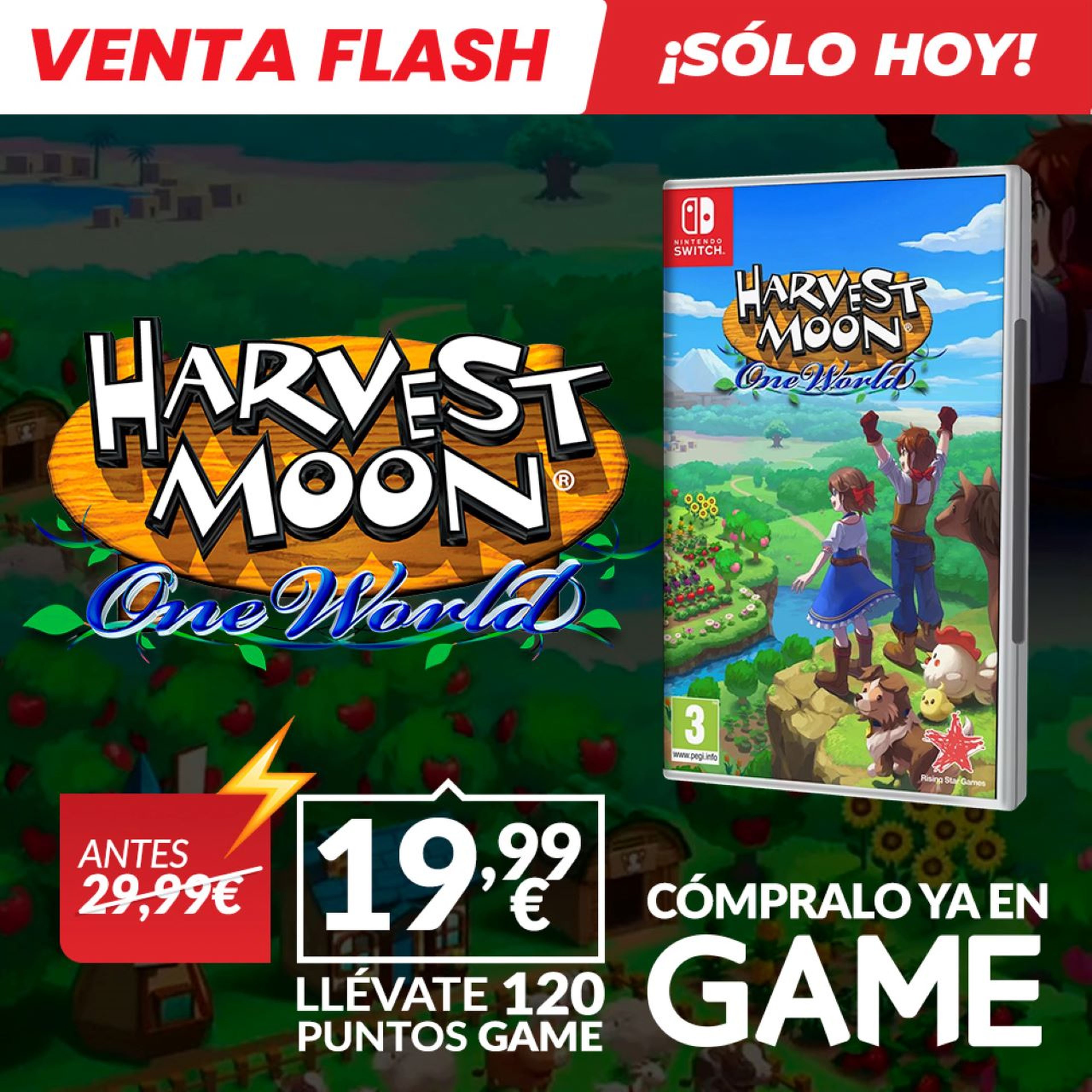 Harvest Moon: Un mundo único en GAME