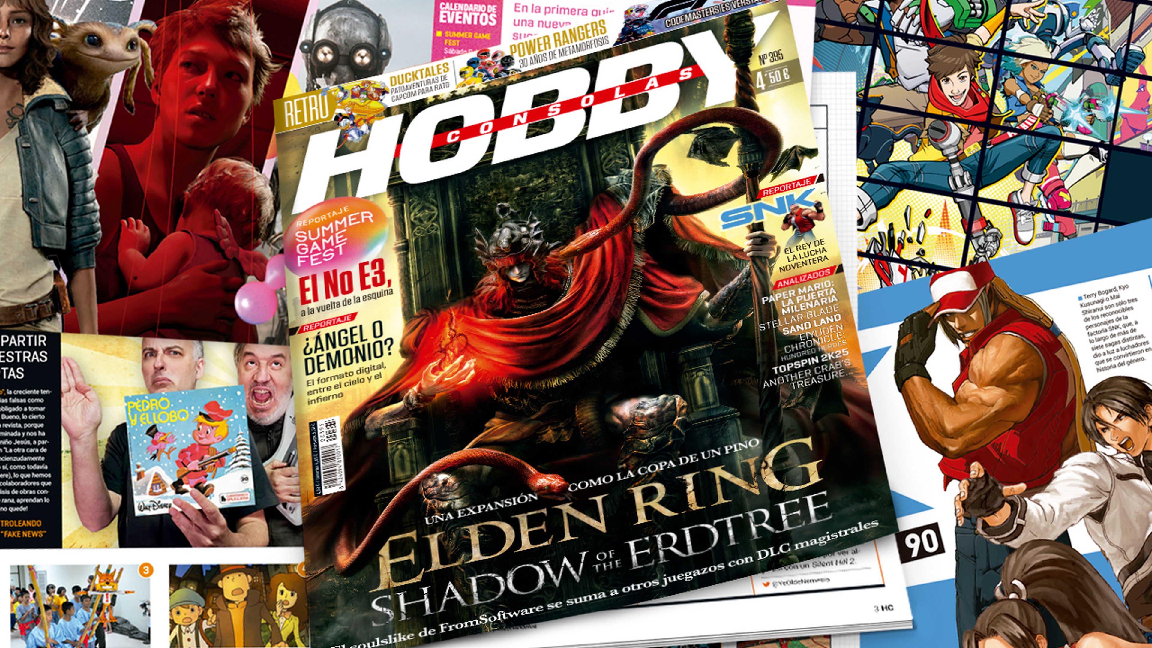 Hobby Consolas 395, ya a la venta con Elden Ring: Shadow of the Erdtree en portada