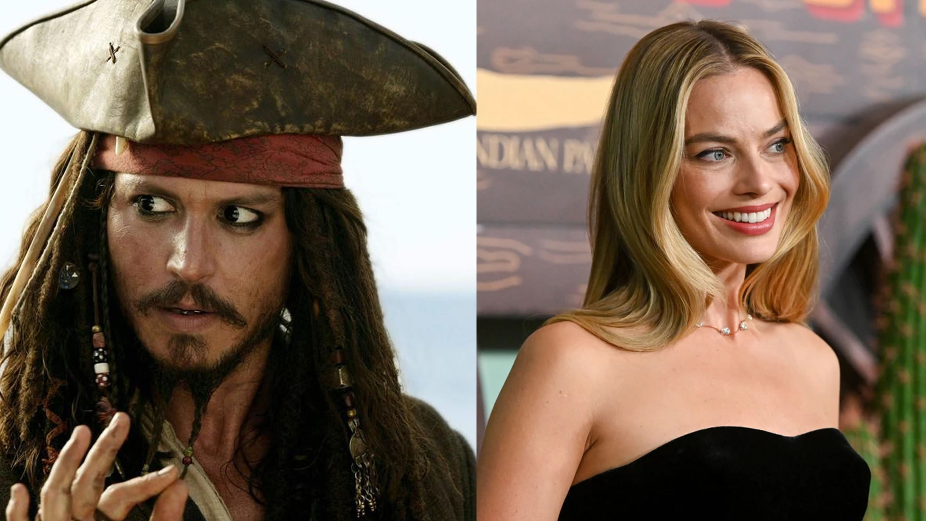 Jack Sparrow y Margot Robbie
