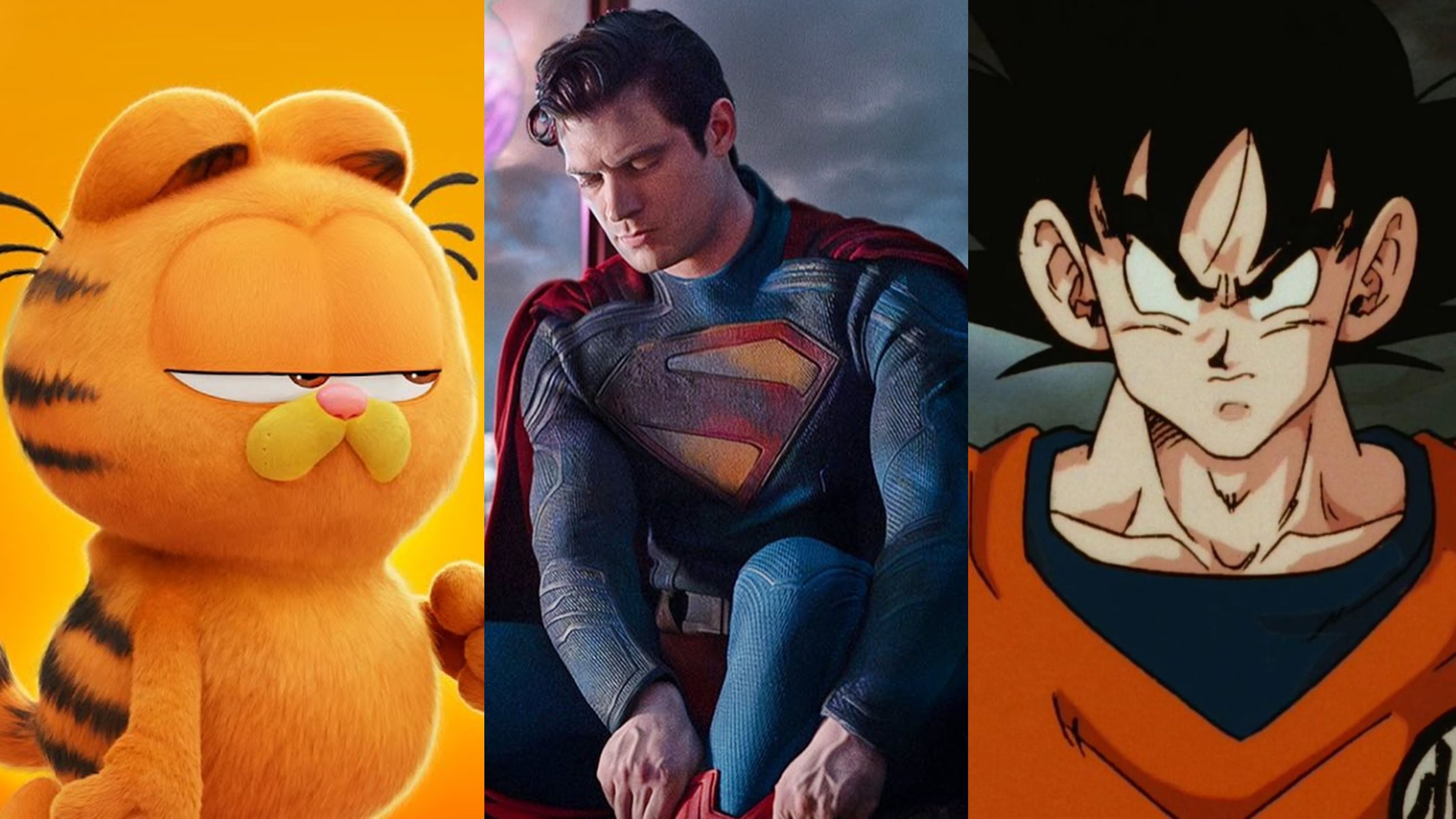 El nuevo póster de Superman es objeto de todo tipo de memes, desde Garfield a Son Goku