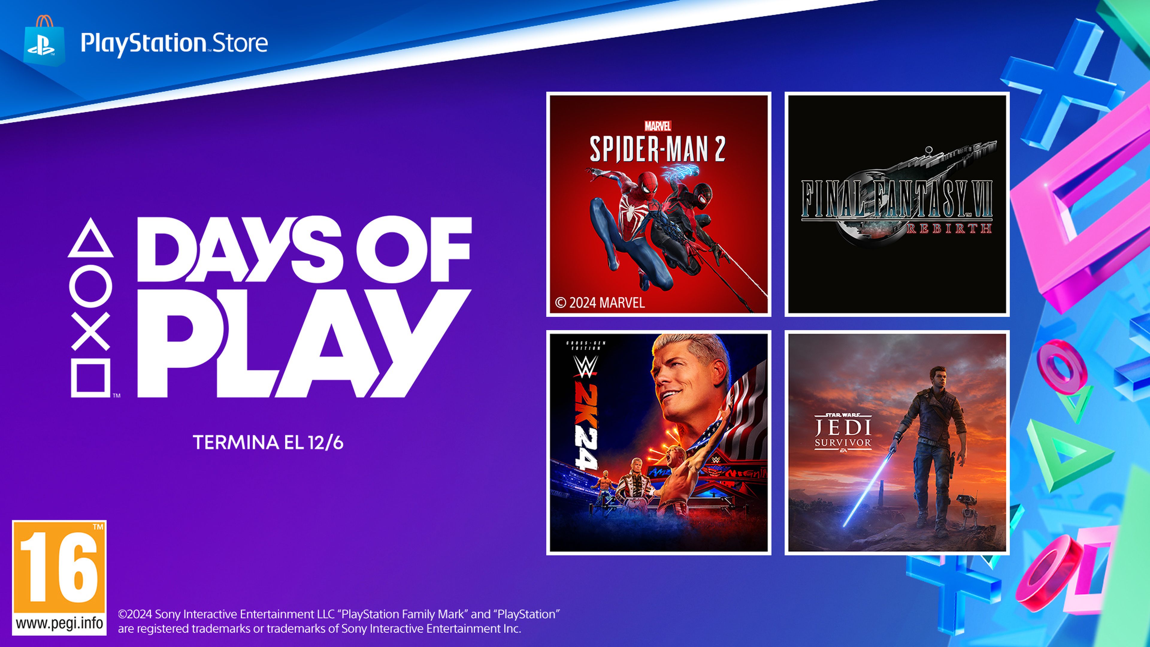 Ofertas Days of Play 2024 en PS Store