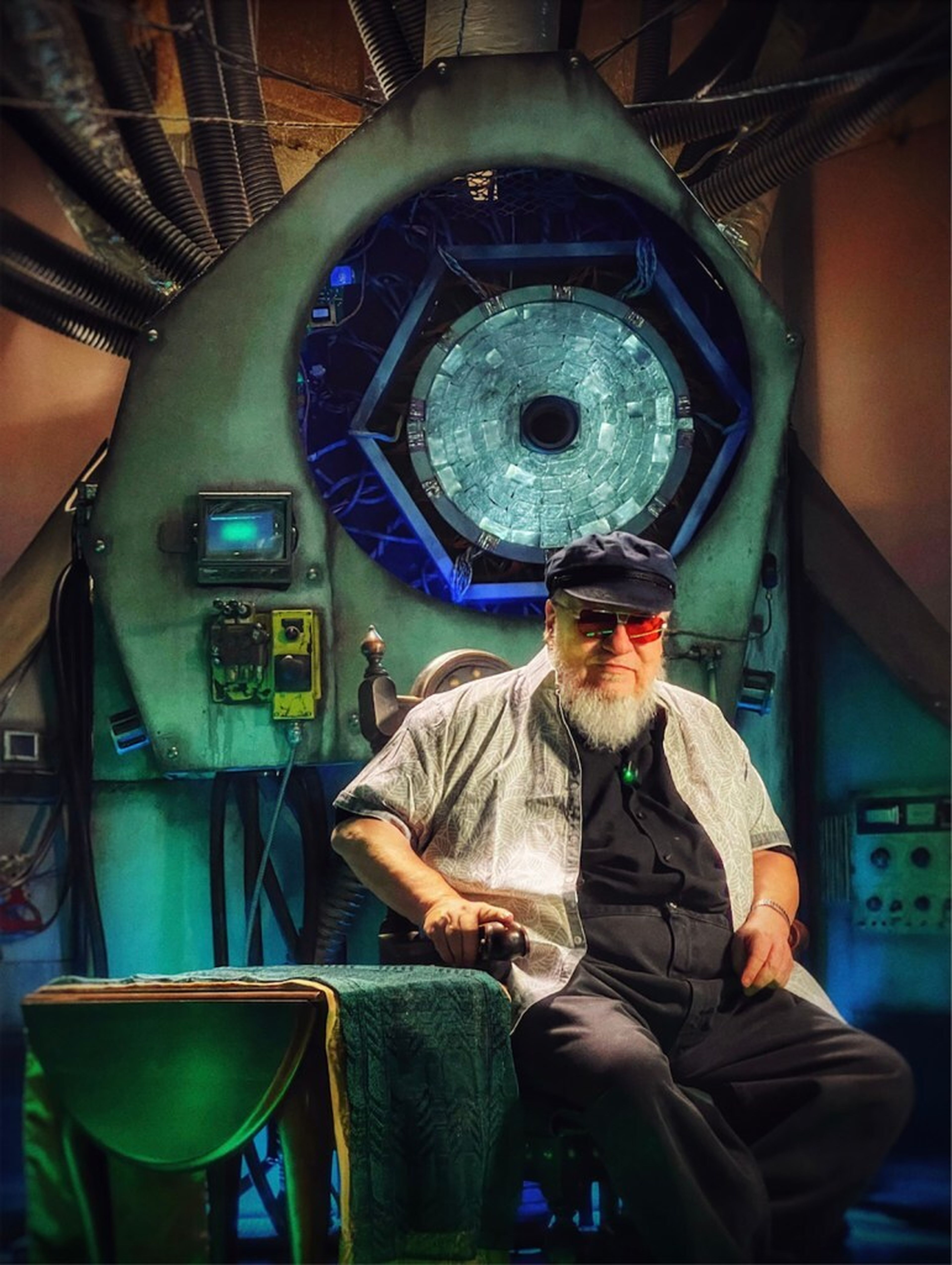 Primer vistazo al set de The Summer Machine, el nuevo cortometraje de George R.R. Martin