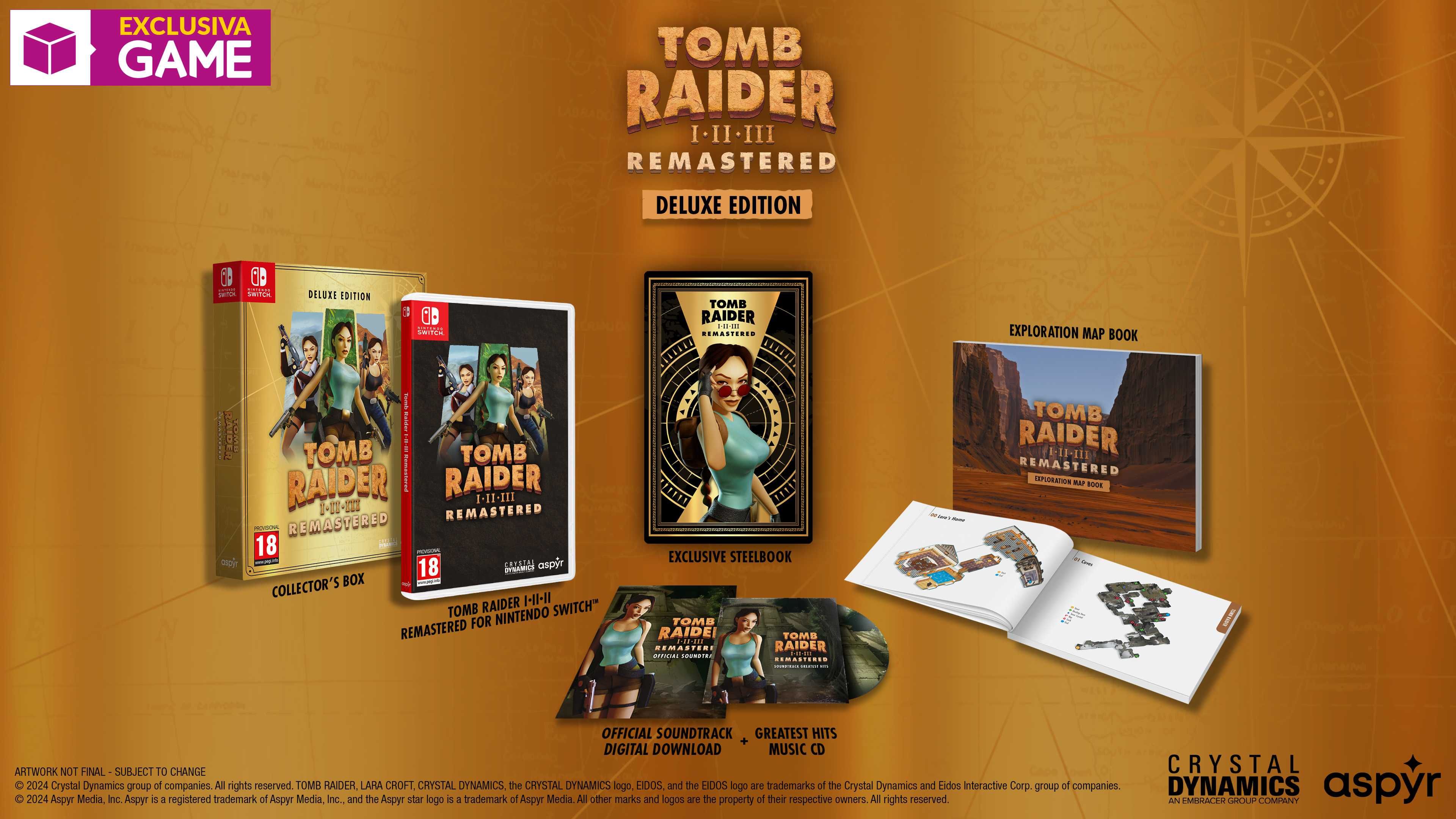 Reserva en GAME Tomb Raider I-II-III Remastered para Switch