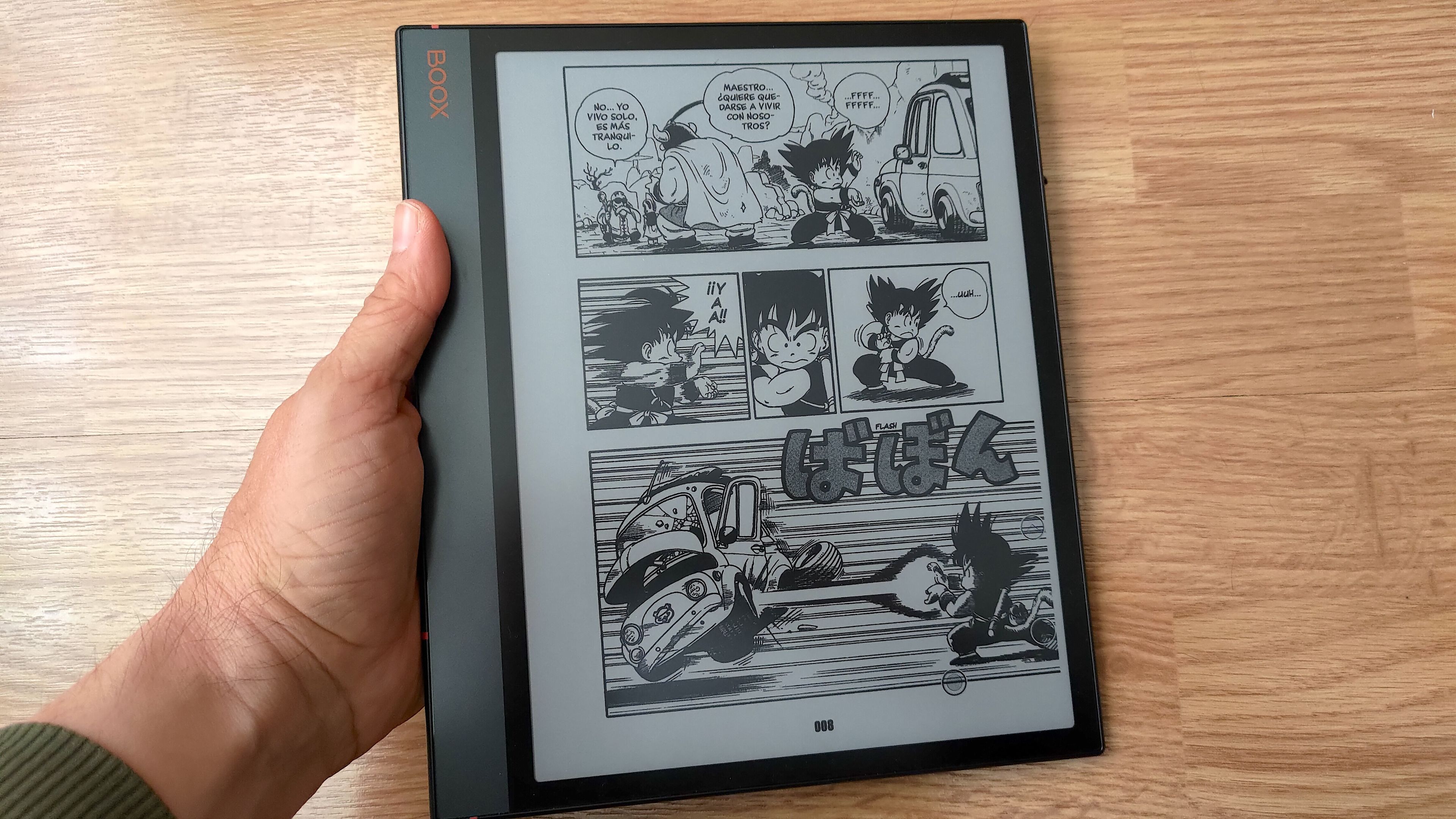 Valoración Note Air3 C como eBook para leer manga y cómic