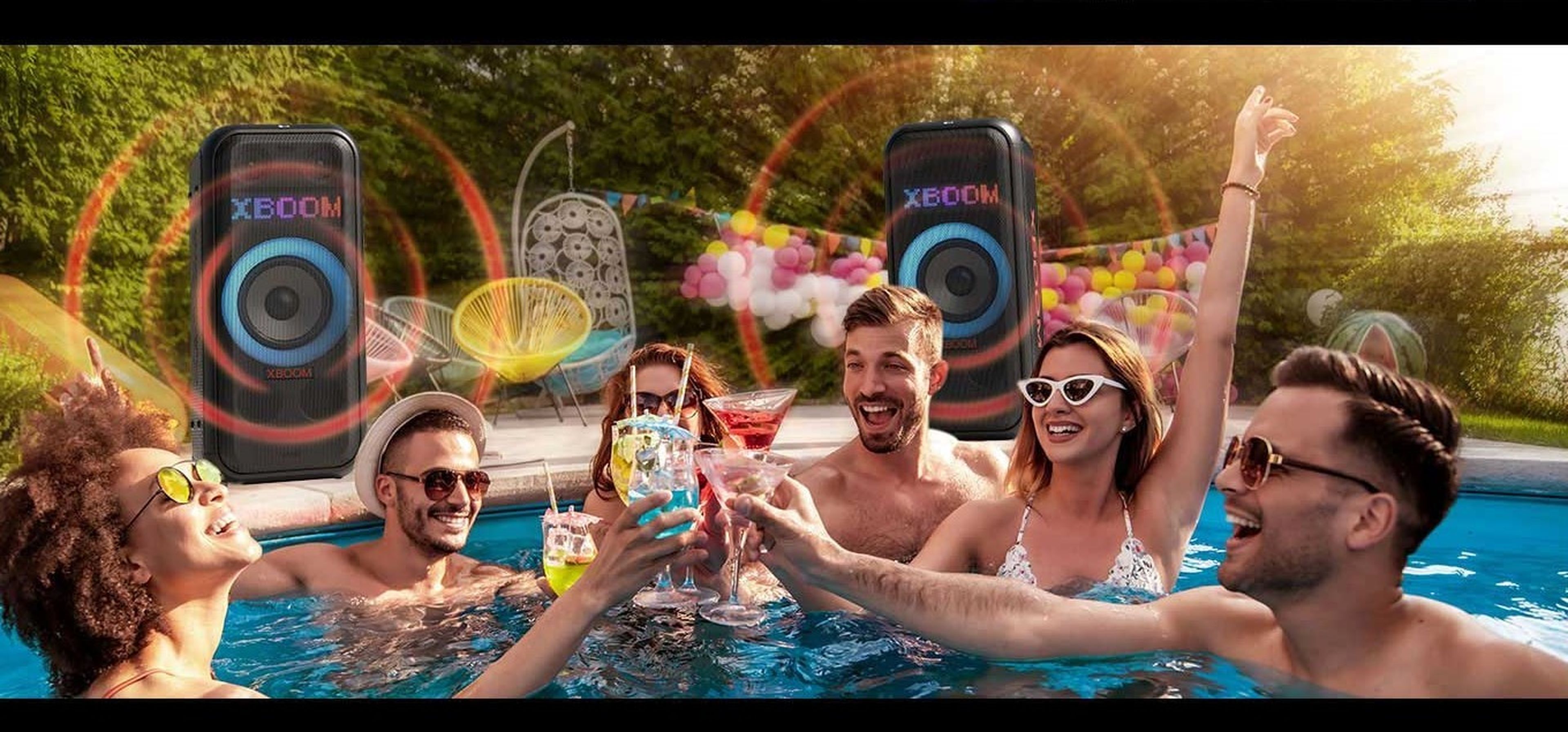 La Bestia, el nuevo altavazo de LG es ideal para las fiestas en la piscina